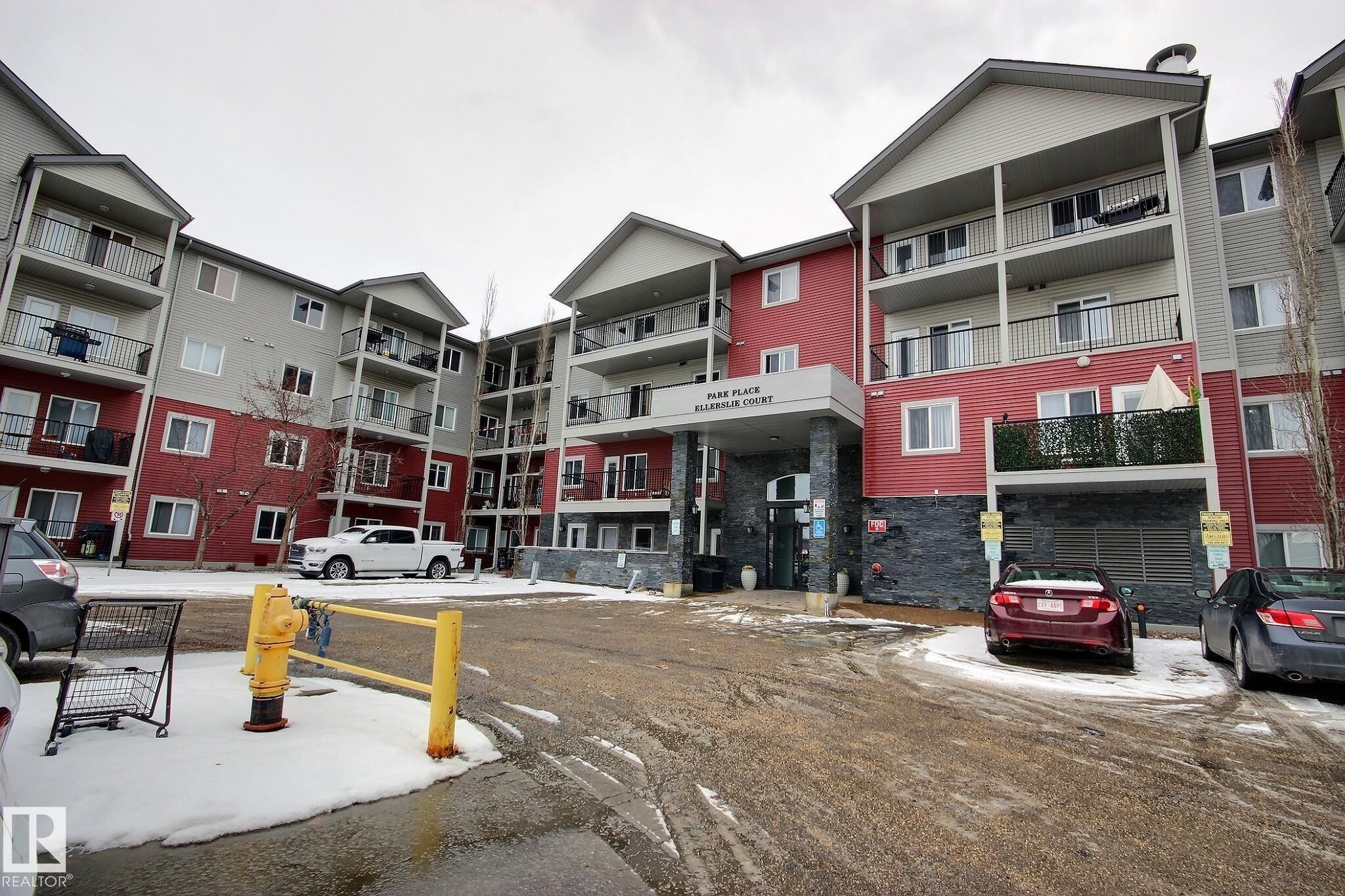 222 111 Edwards Drive, Edmonton, AB - Outdoor With Balcony With Facade