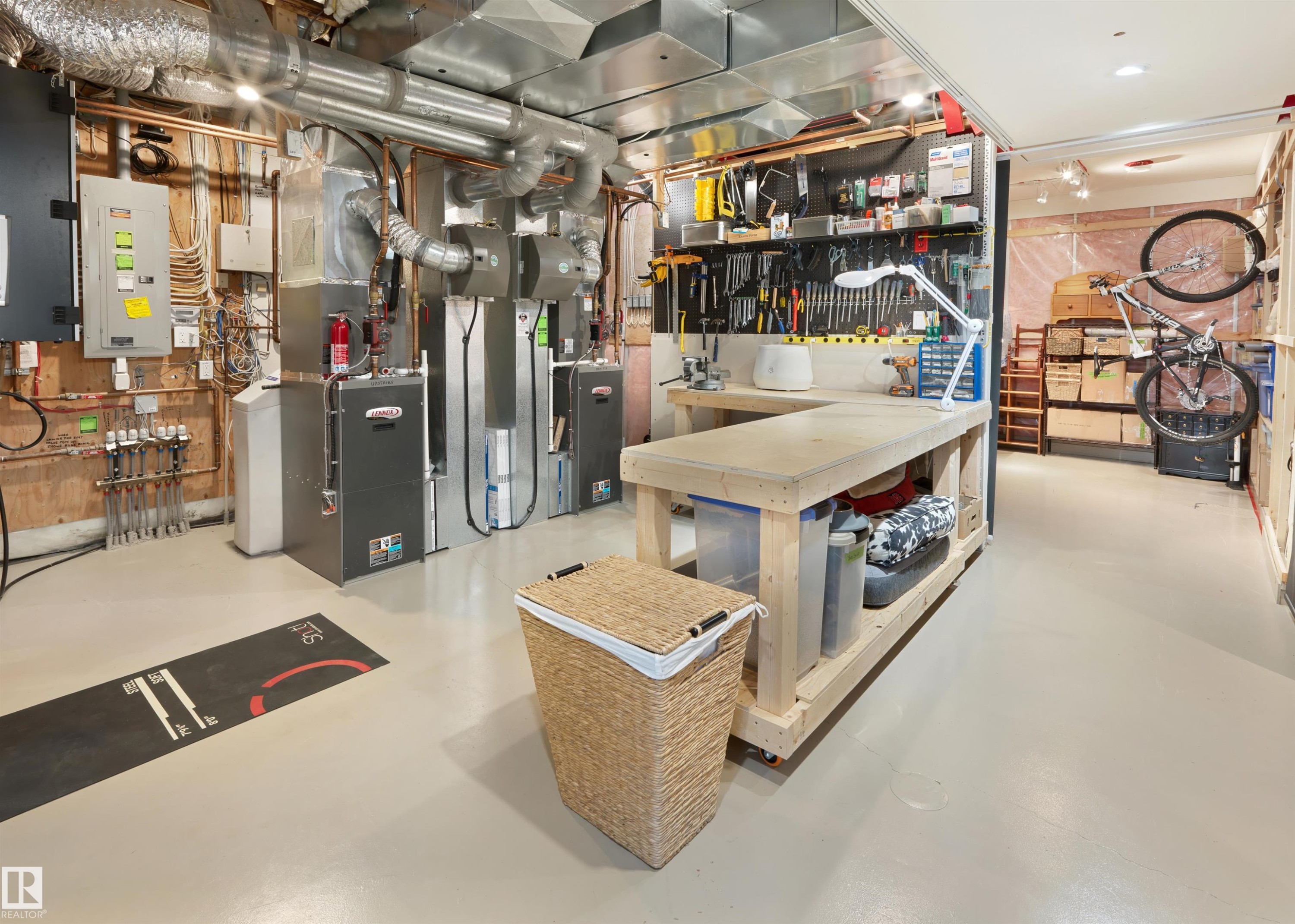 9651 87 Avenue, Edmonton, AB - Indoor Photo Showing Basement