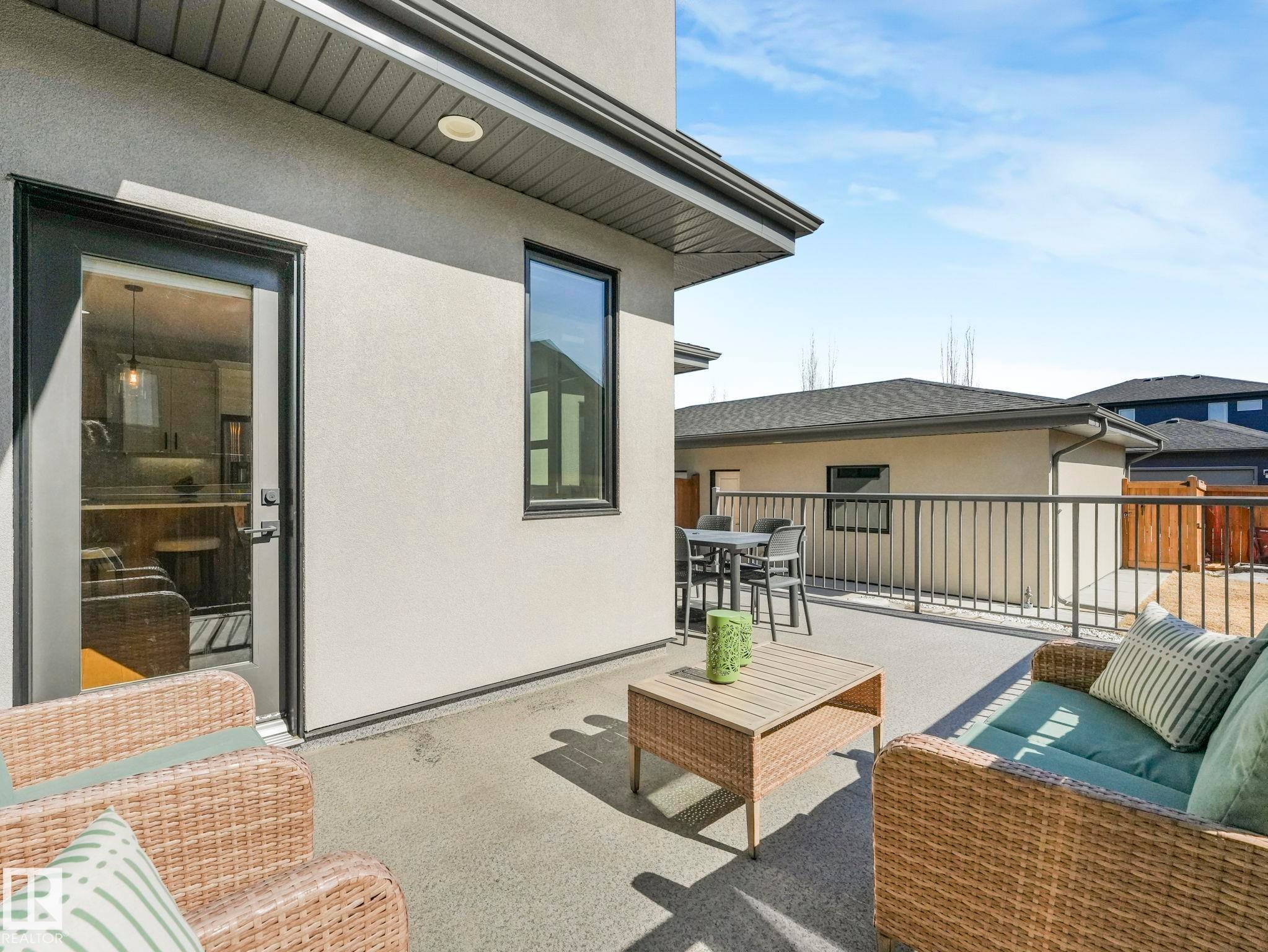 7215 May Road, Edmonton, AB - Outdoor With Deck Patio Veranda With Exterior