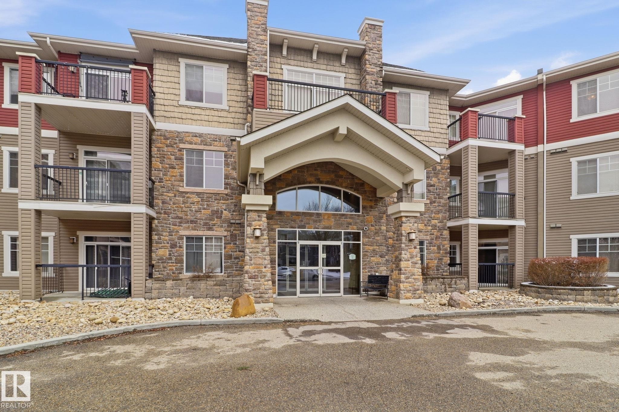 324 2503 Hanna Crescent, Edmonton, AB - Outdoor With Balcony With Facade