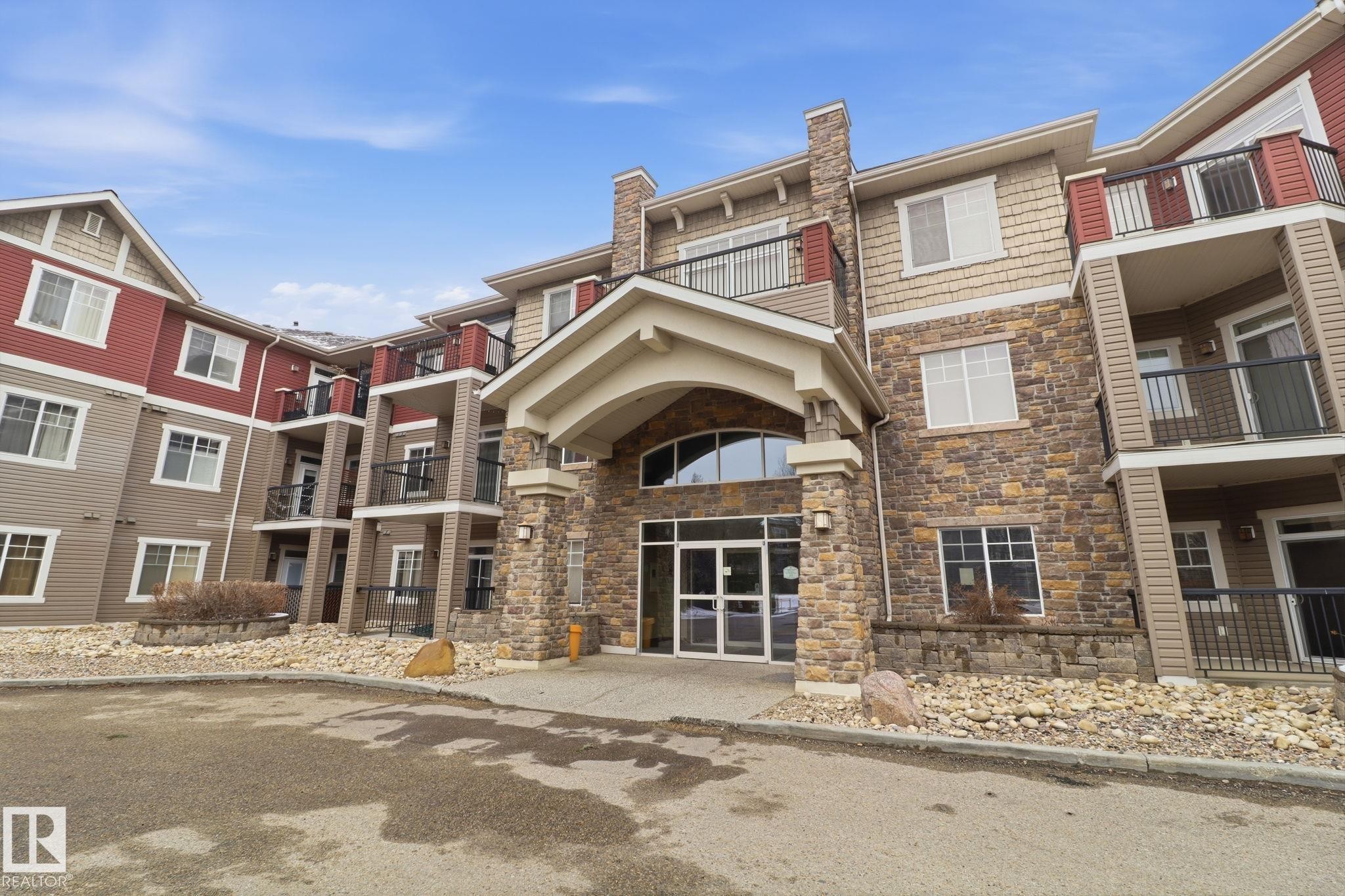324 2503 Hanna Crescent, Edmonton, AB - Outdoor With Balcony With Facade
