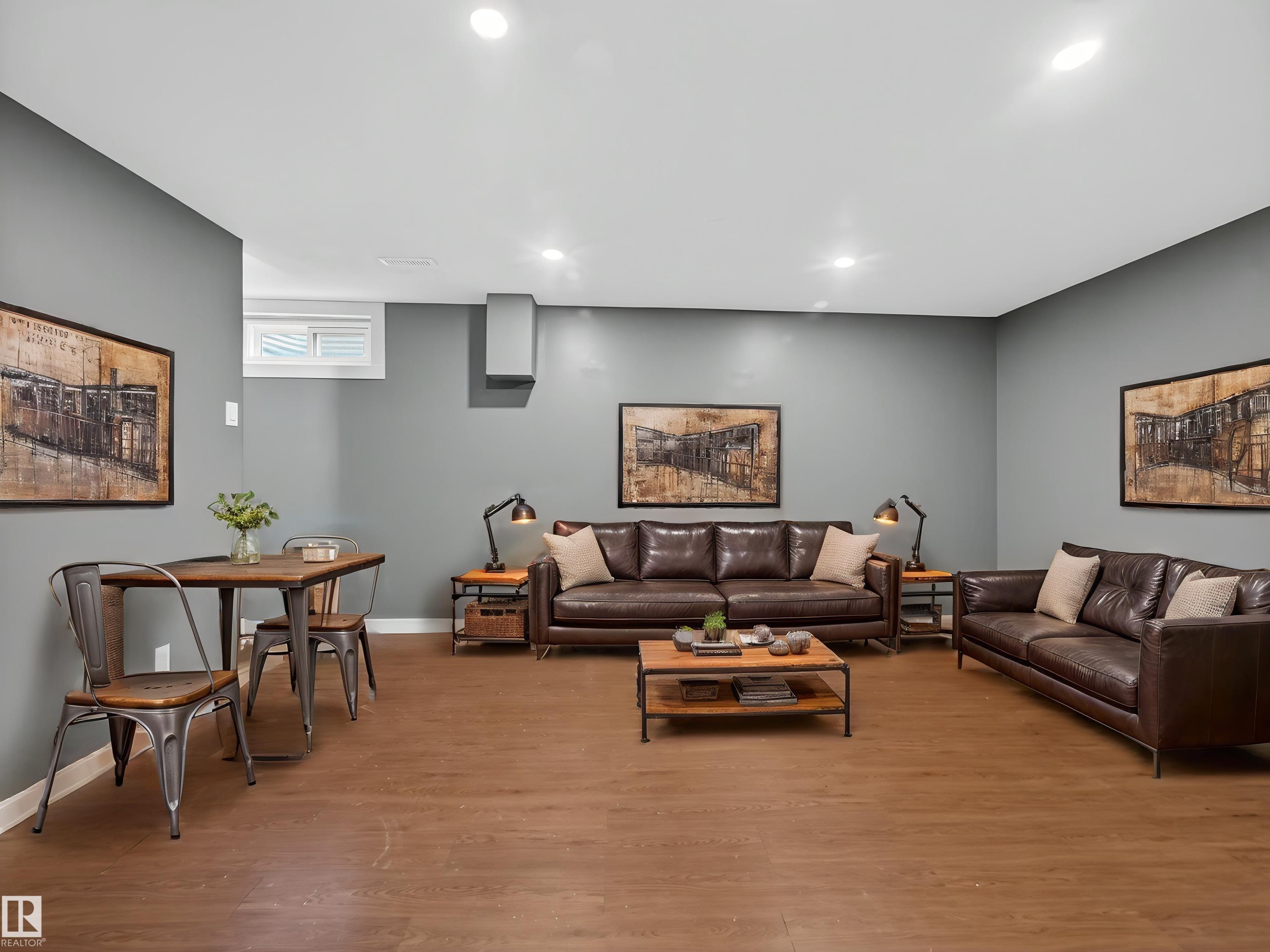 7715 37 Avenue, Edmonton, AB - Indoor Photo Showing Basement