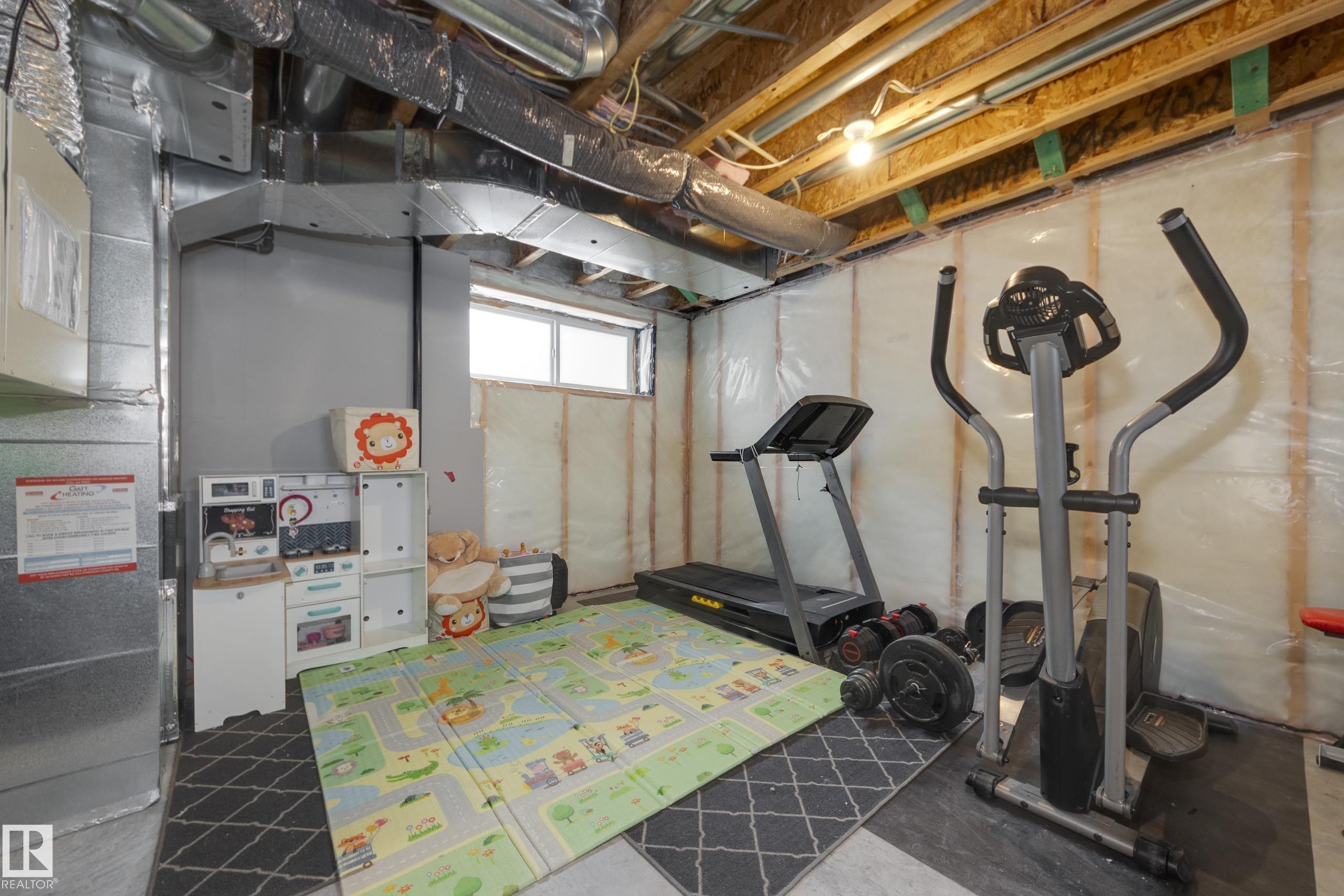 232 Southfork Drive, Leduc, AB - Indoor Photo Showing Basement