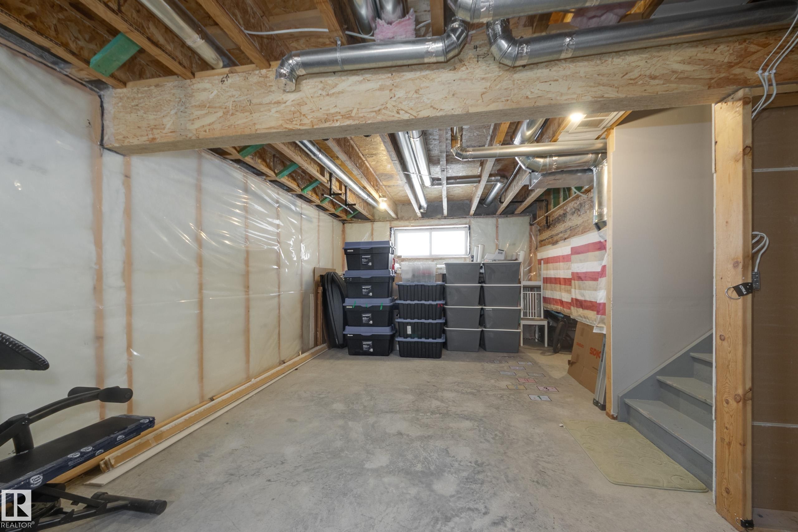 232 Southfork Drive, Leduc, AB - Indoor Photo Showing Basement