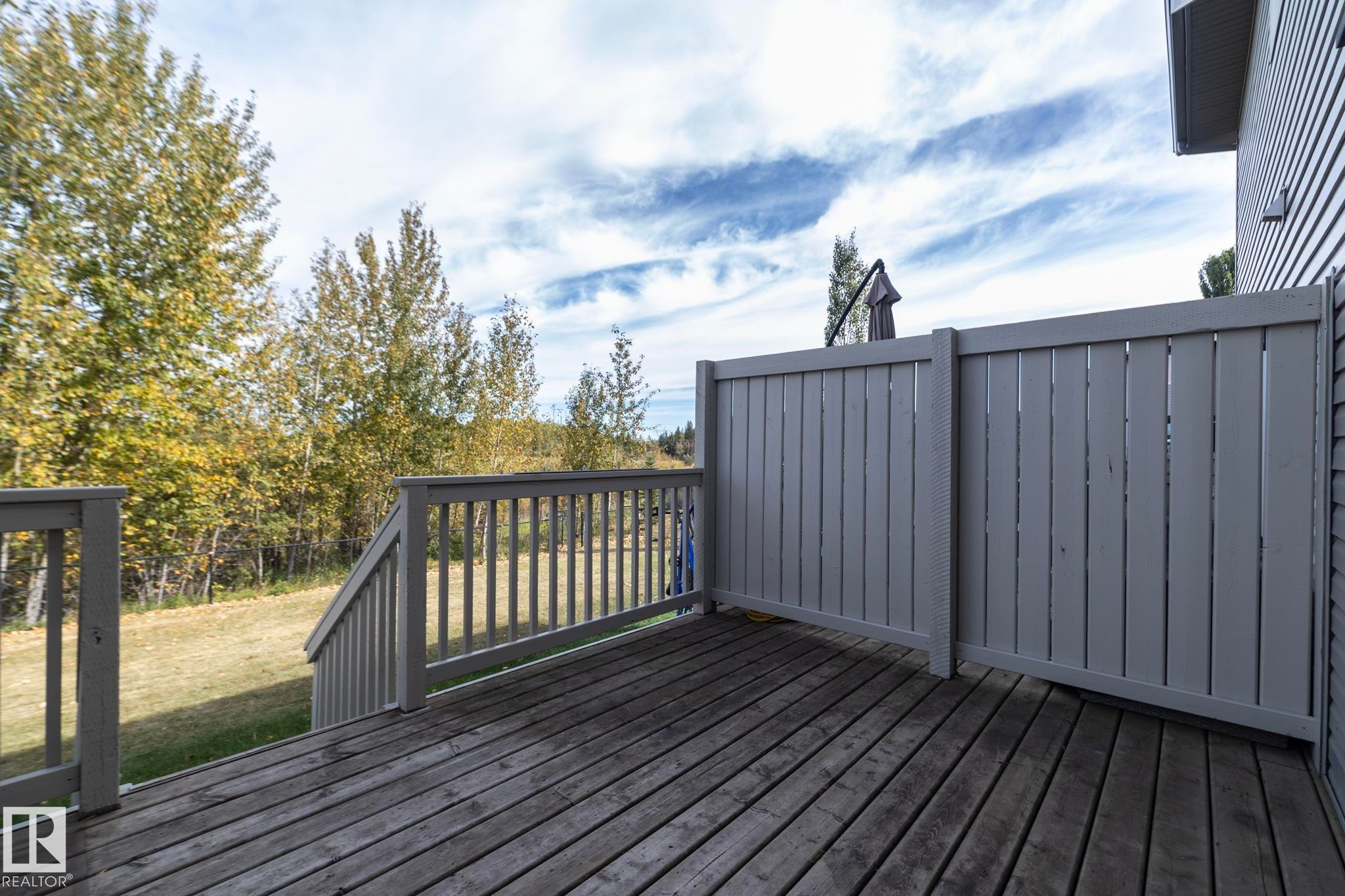 197 Birchwood Close, Devon, AB - Outdoor With Deck Patio Veranda With Exterior