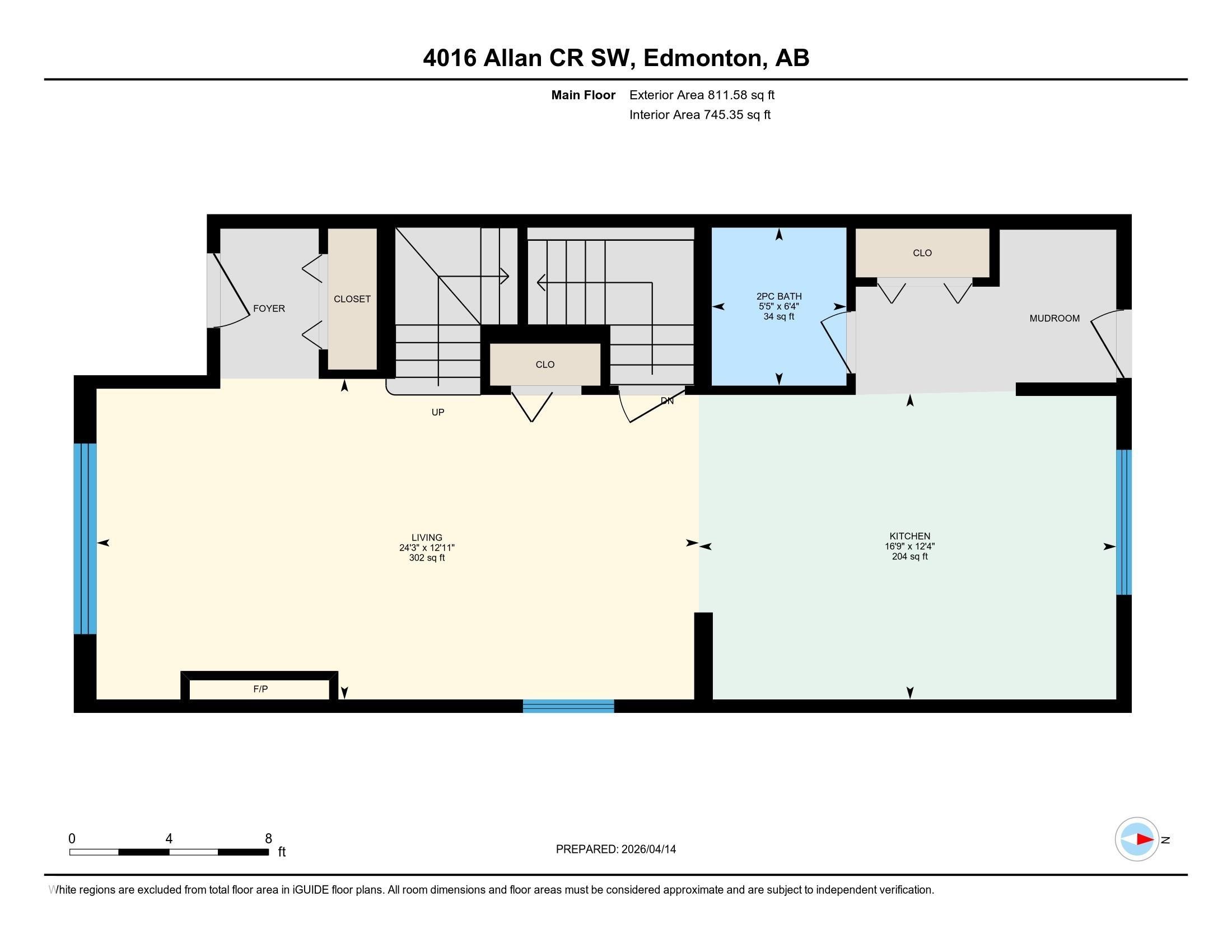 Floor plan - 4016 Allan Crescent, Edmonton, AB - Other