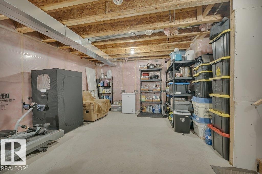 1167 Mcconachie Boulevard, Edmonton, AB - Indoor Photo Showing Basement
