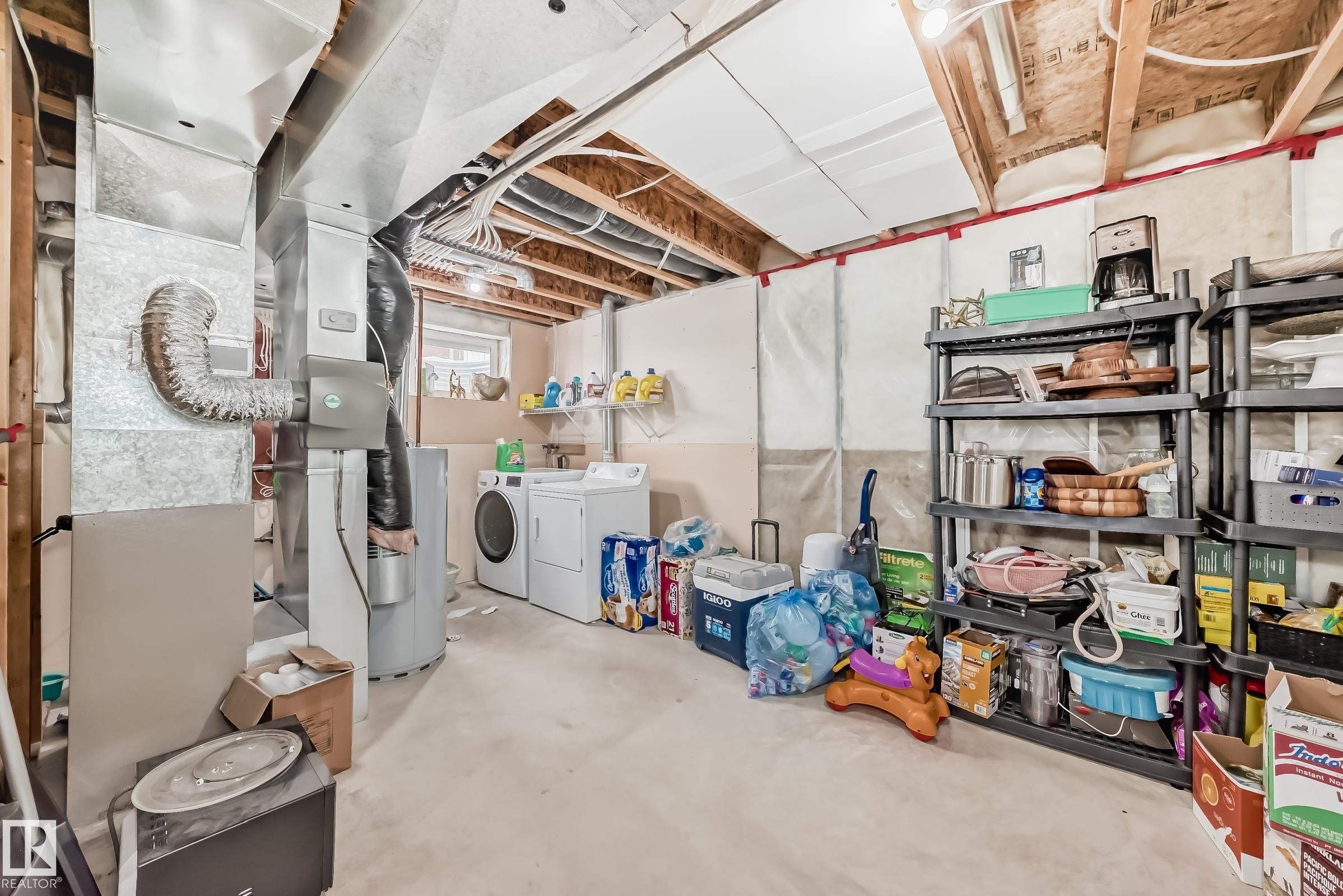 14043 151 Avenue, Edmonton, AB - Indoor Photo Showing Basement