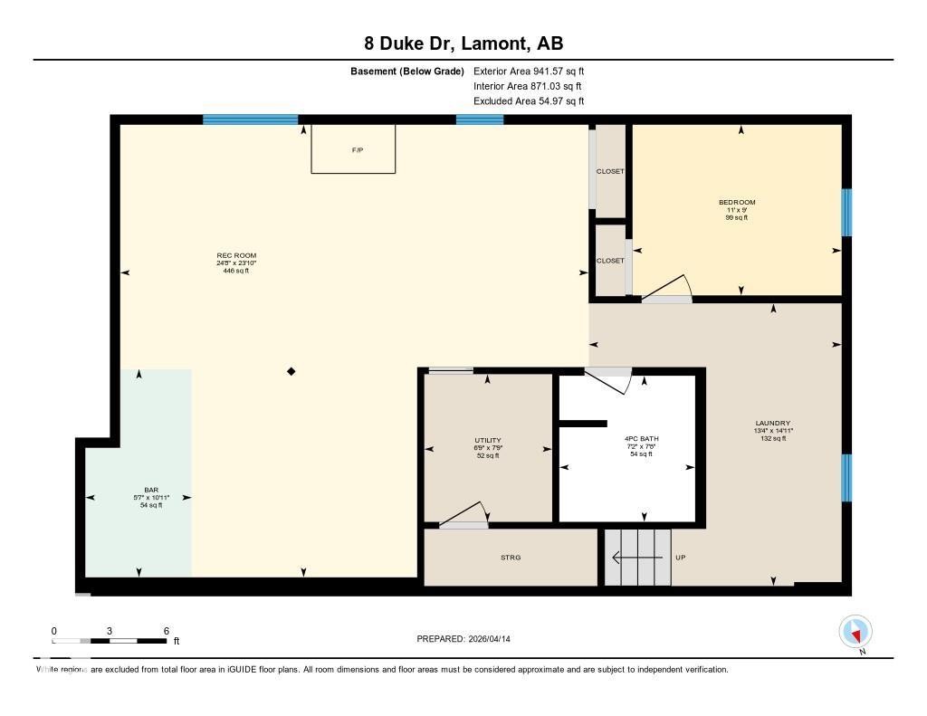 Floor plan - 8 Duke Drive, Lamont, AB - Other