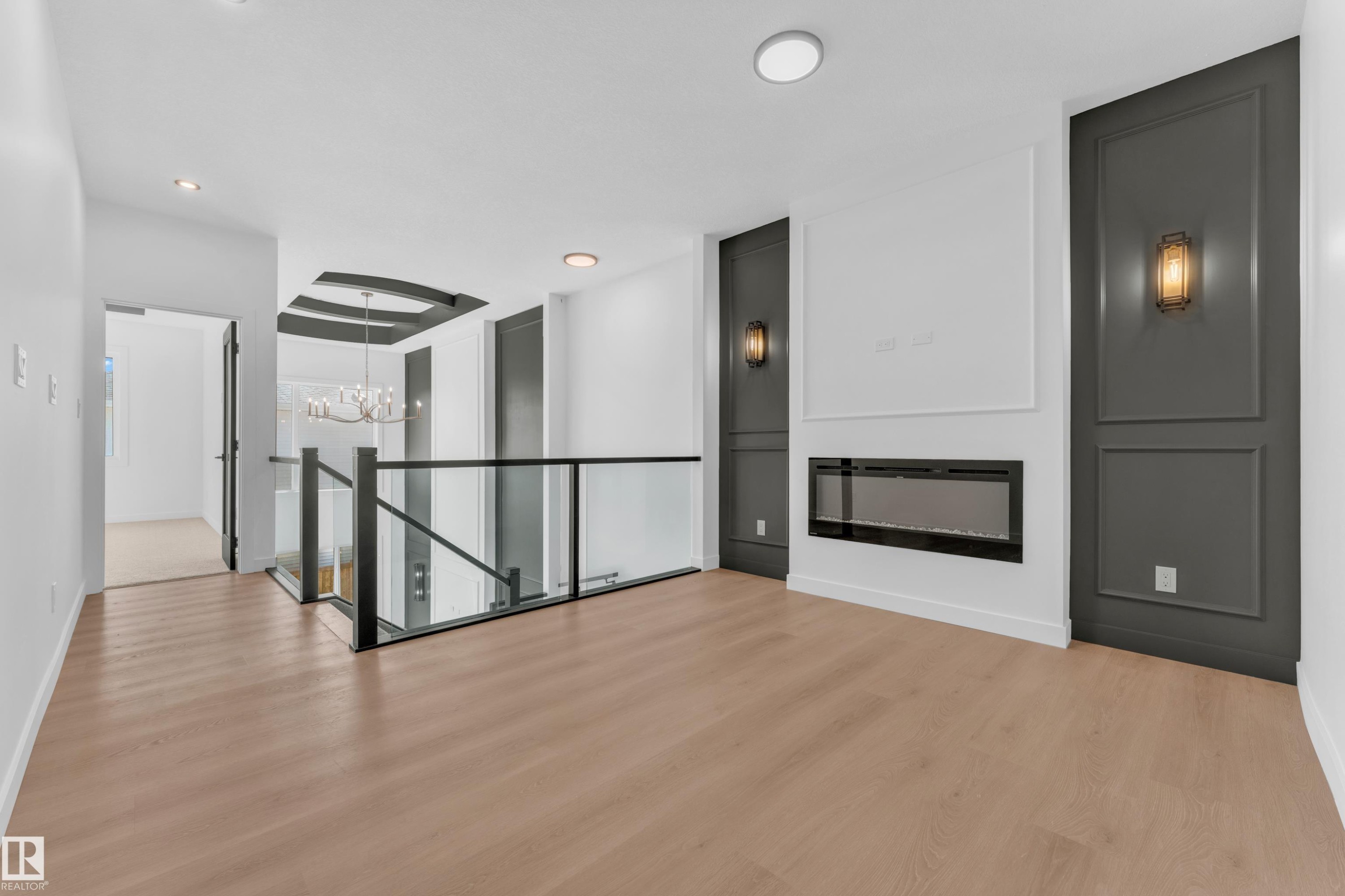 4 Grayson Green, Stony Plain, AB - Indoor With Fireplace