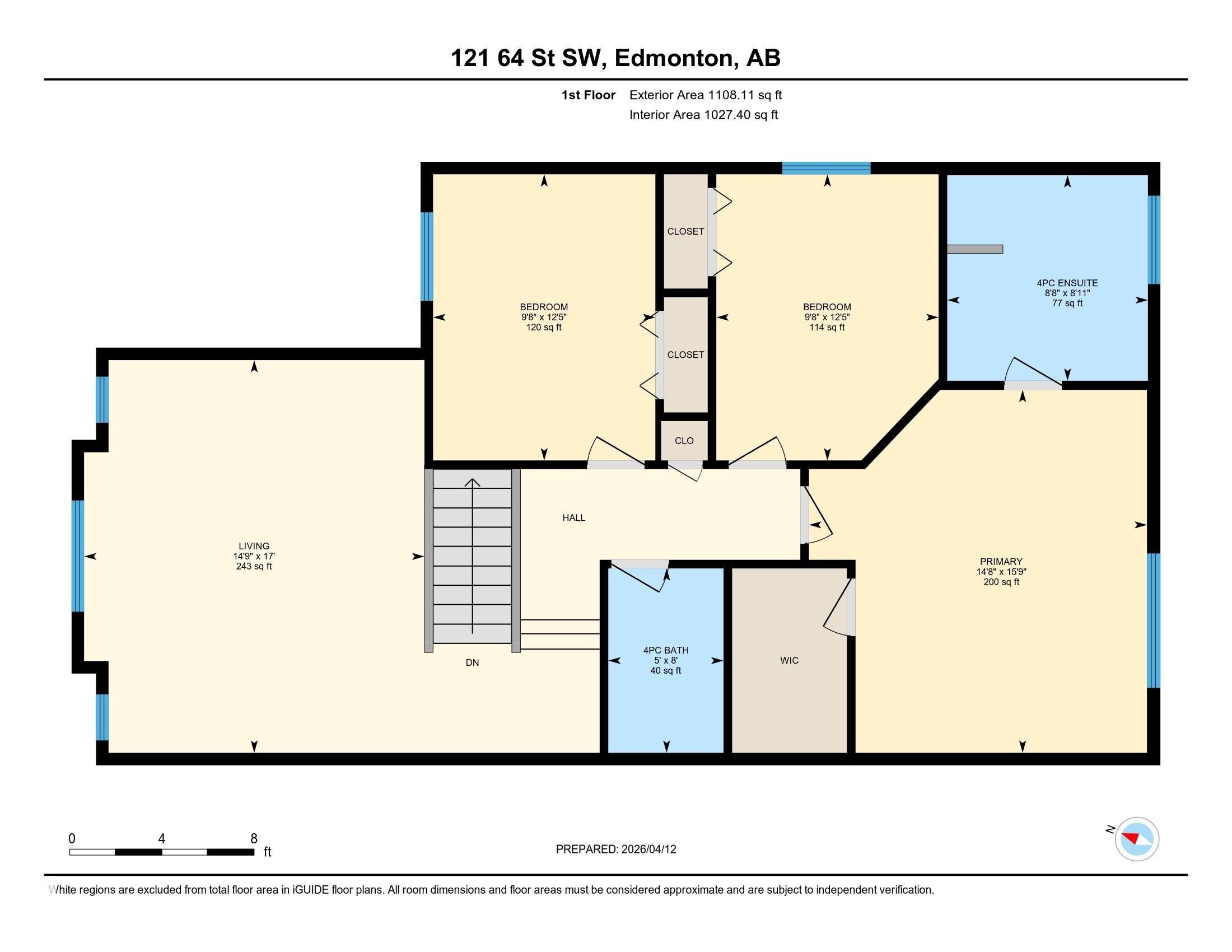 Floor plan - 121 64 Street, Edmonton, AB - Other