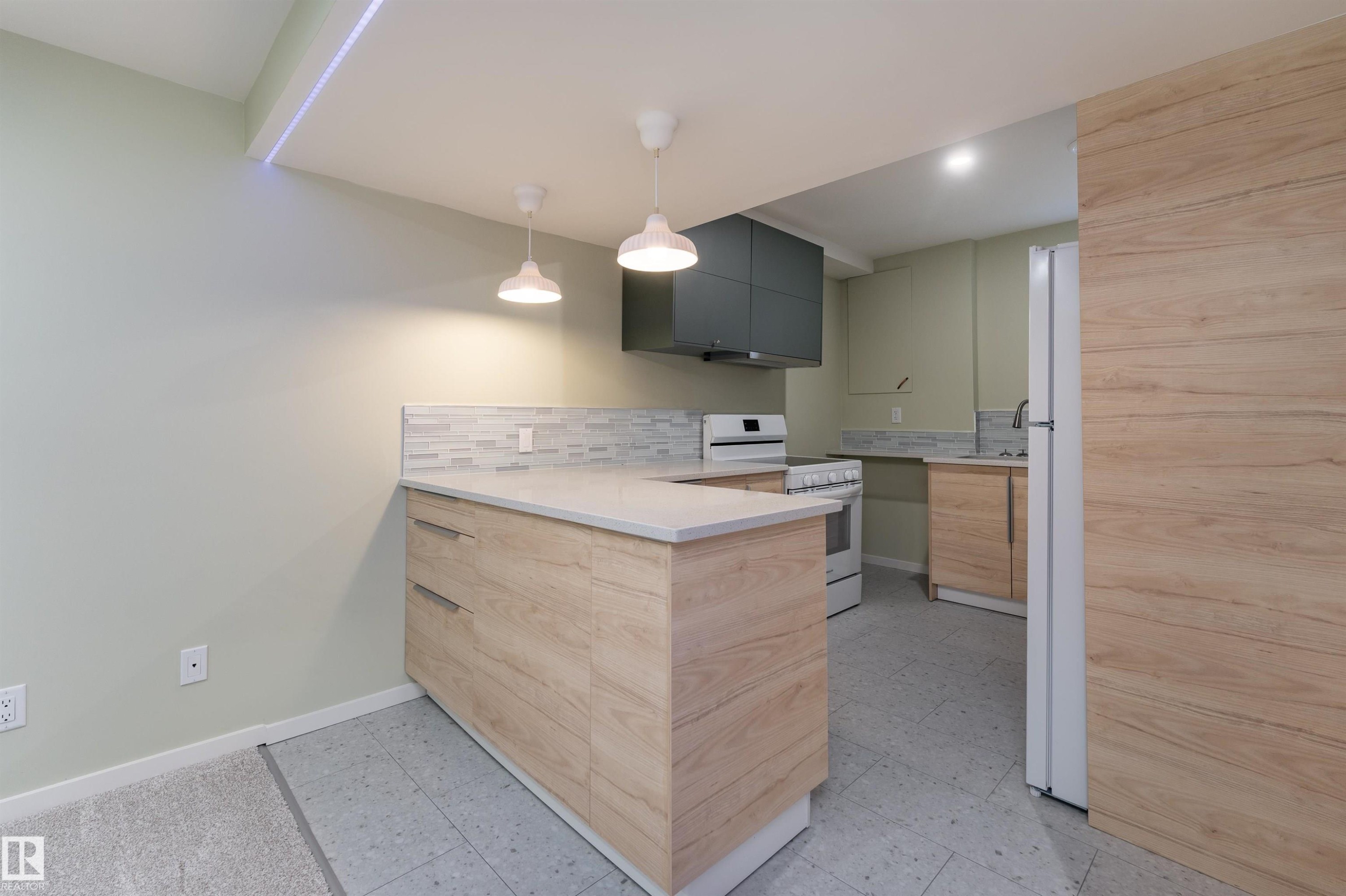 9523 134 Avenue, Edmonton, AB - Indoor Photo Showing Kitchen