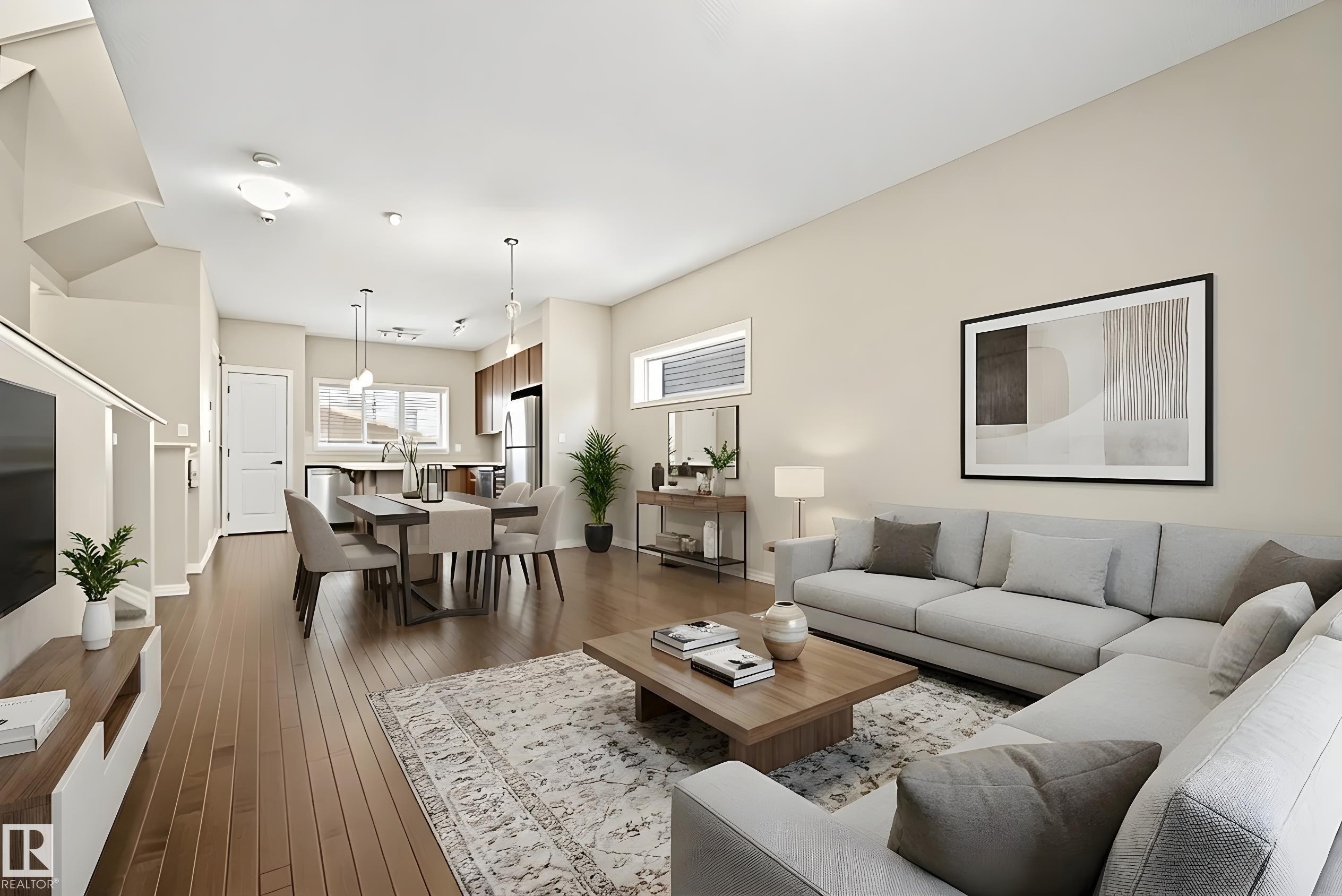 17625 60A Street, Edmonton, AB - Indoor Photo Showing Living Room