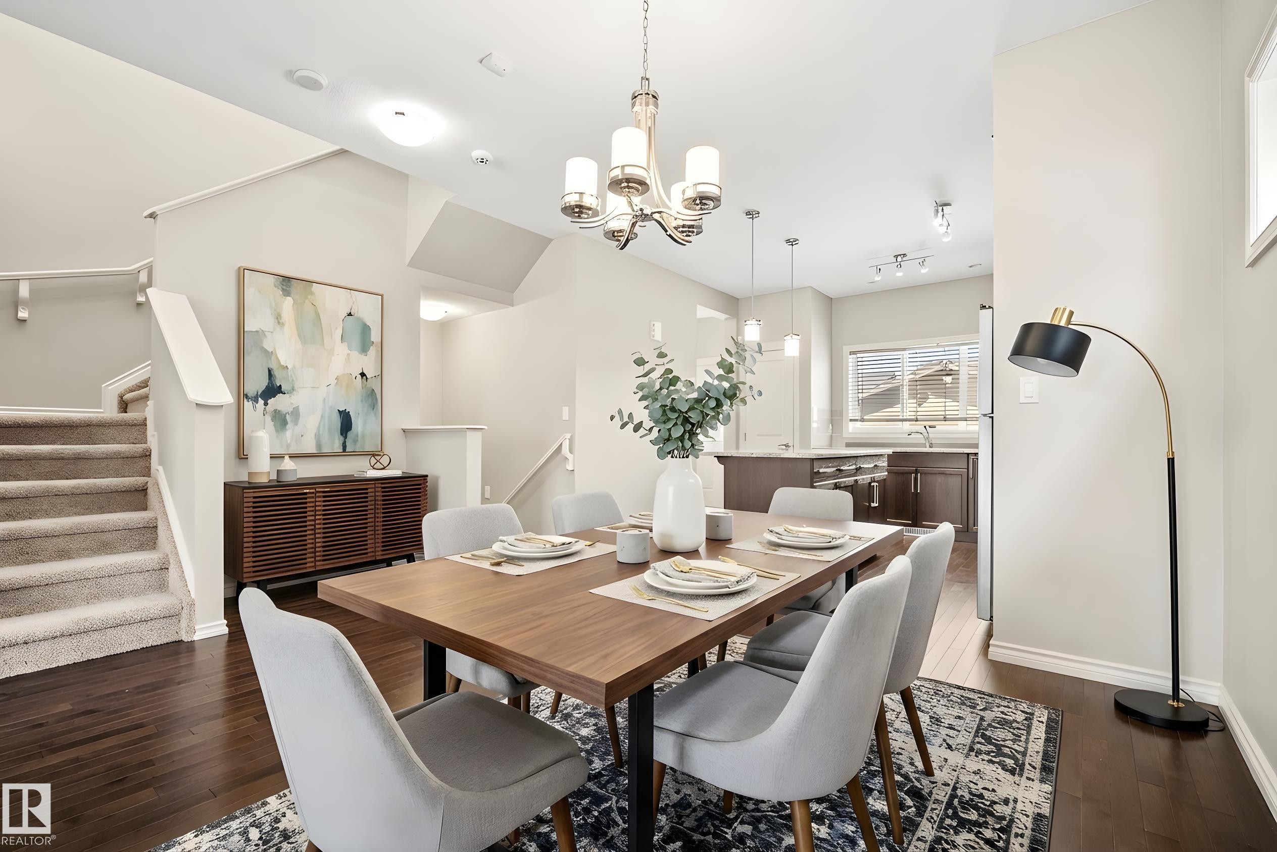 17625 60A Street, Edmonton, AB - Indoor Photo Showing Dining Room