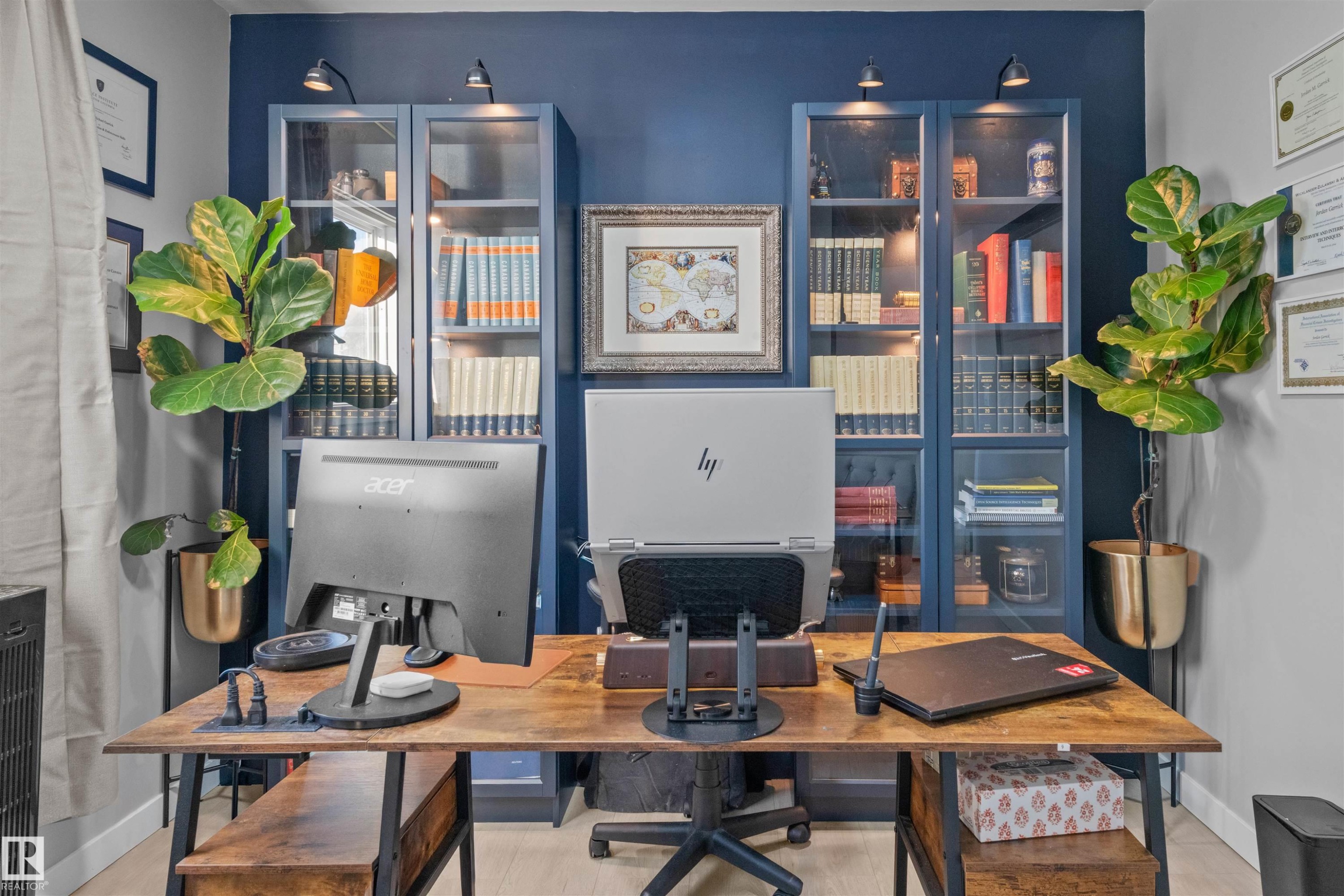 3429 120 Avenue, Edmonton, AB - Indoor Photo Showing Office