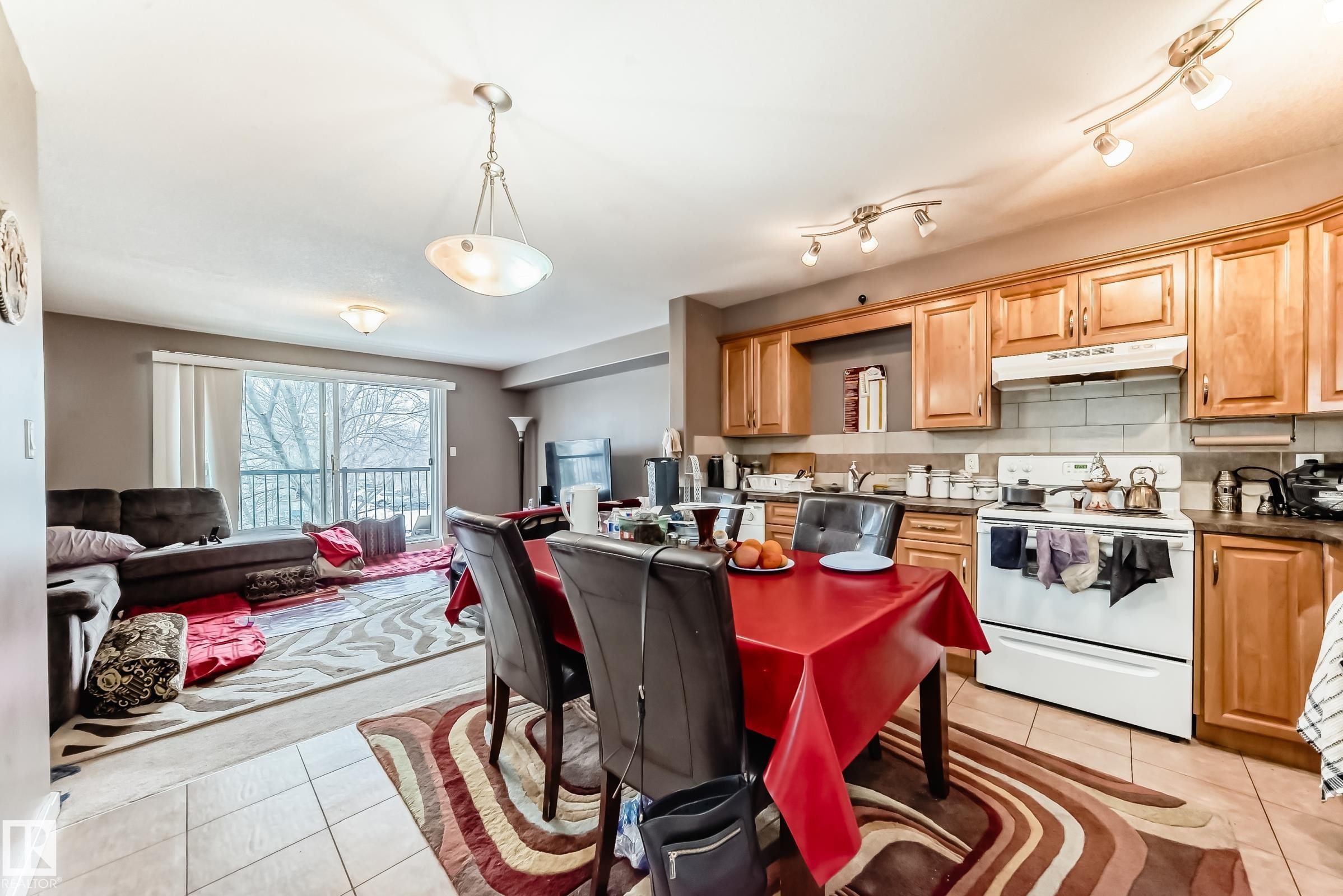 #203 11827 105 St Nw, Edmonton, AB - Indoor Photo Showing Kitchen With Double Sink