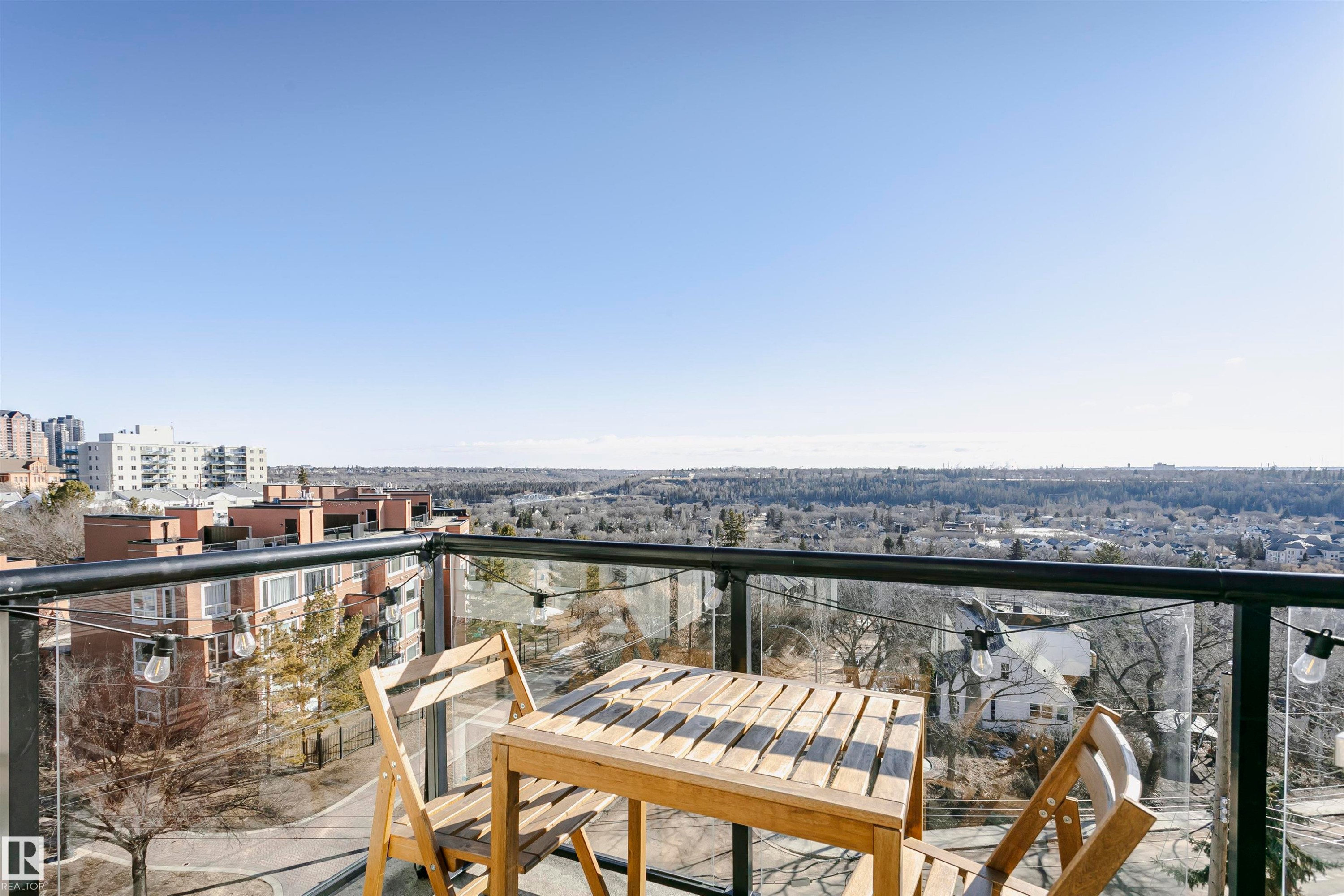 503 9503 101 Avenue, Edmonton, AB - Outdoor With Balcony With View