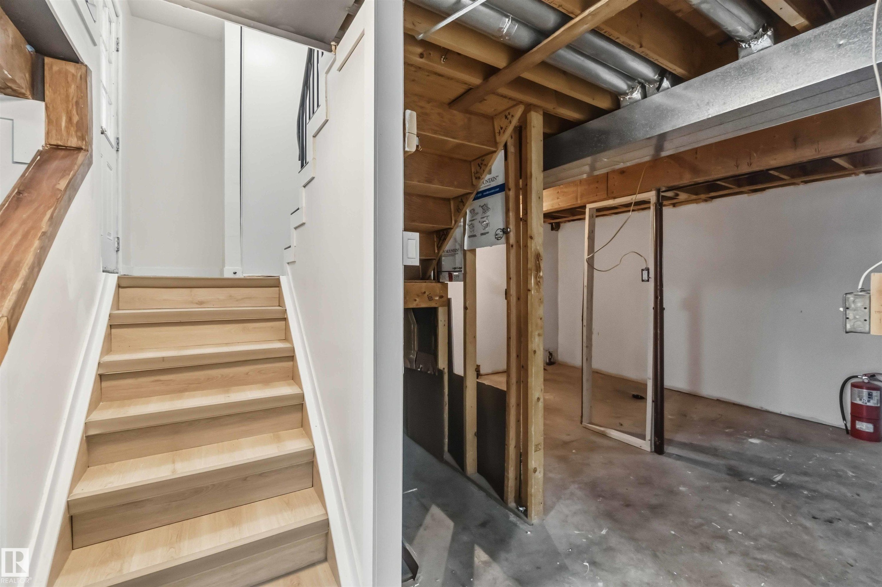 4636 37A Avenue, Edmonton, AB - Indoor Photo Showing Basement