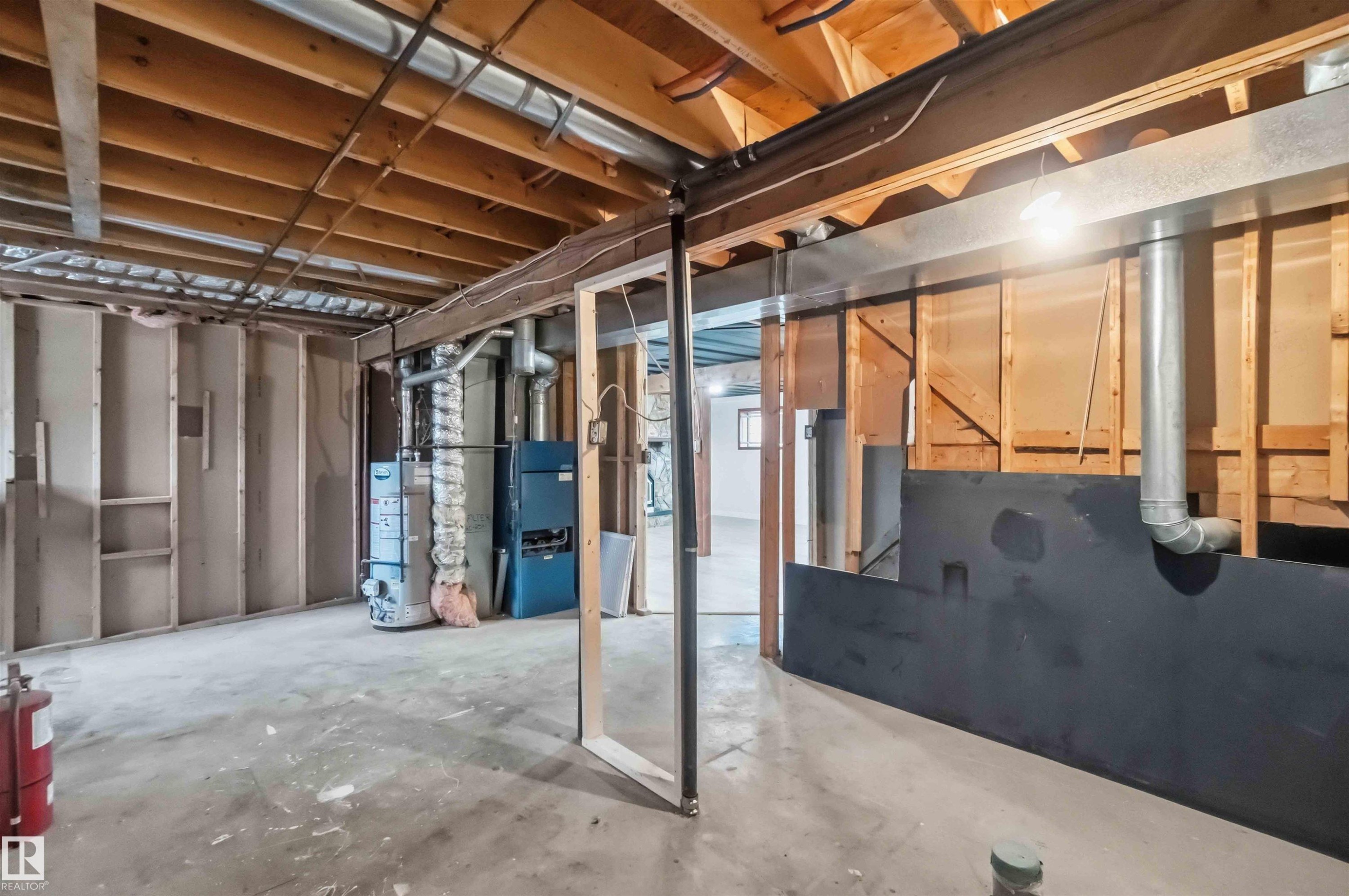 4636 37A Avenue, Edmonton, AB - Indoor Photo Showing Basement