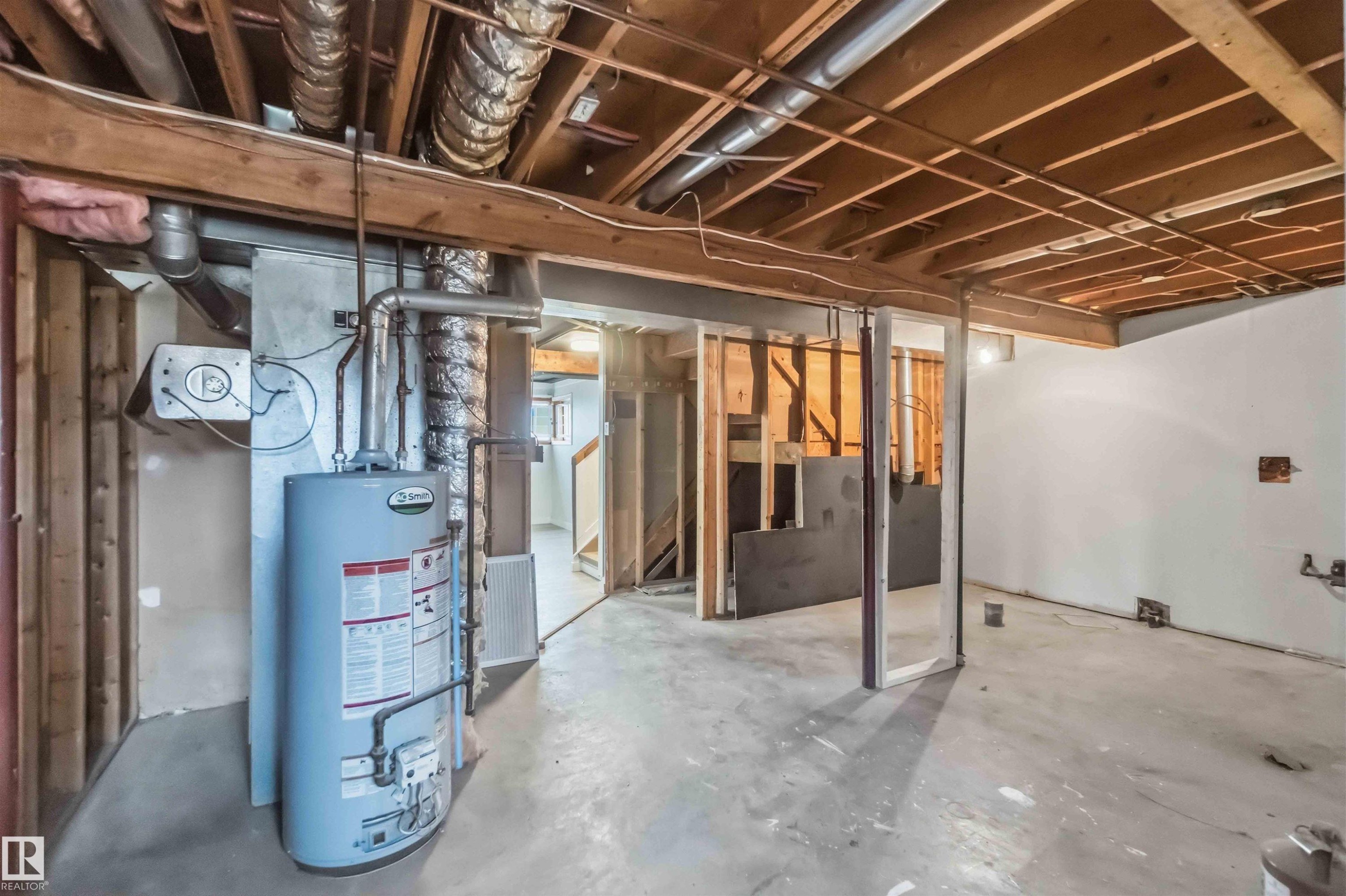 4636 37A Avenue, Edmonton, AB - Indoor Photo Showing Basement