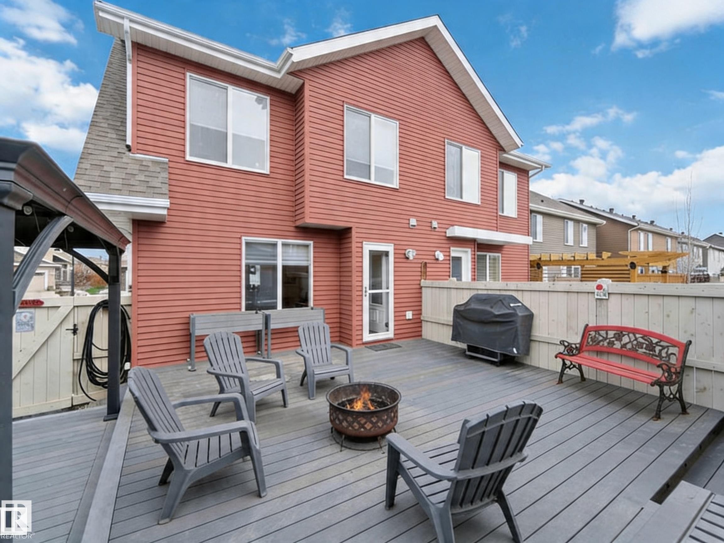 4750 Crabapple Run, Edmonton, AB - Outdoor With Deck Patio Veranda With Exterior