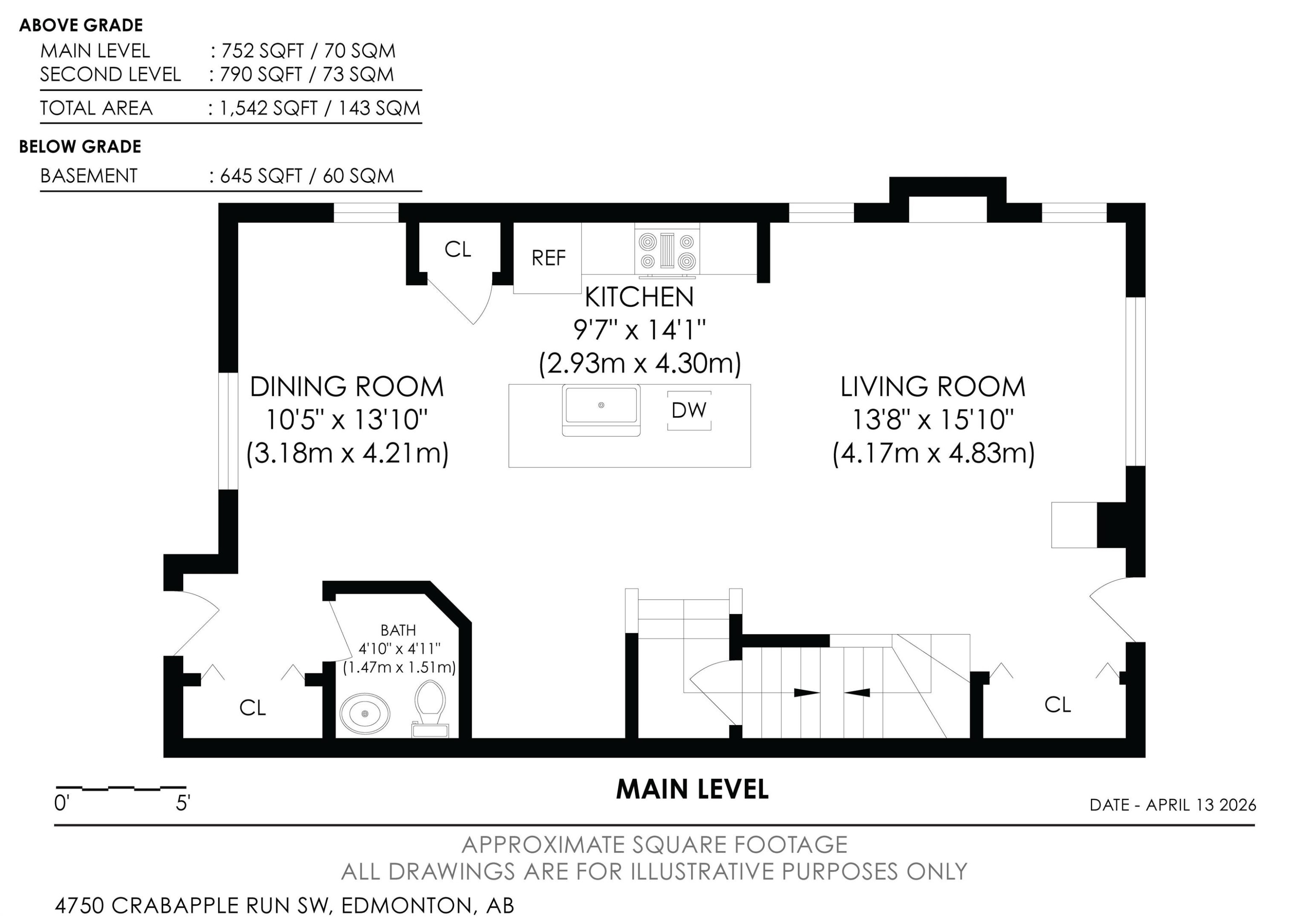 Floor plan - 4750 Crabapple Run, Edmonton, AB - Other
