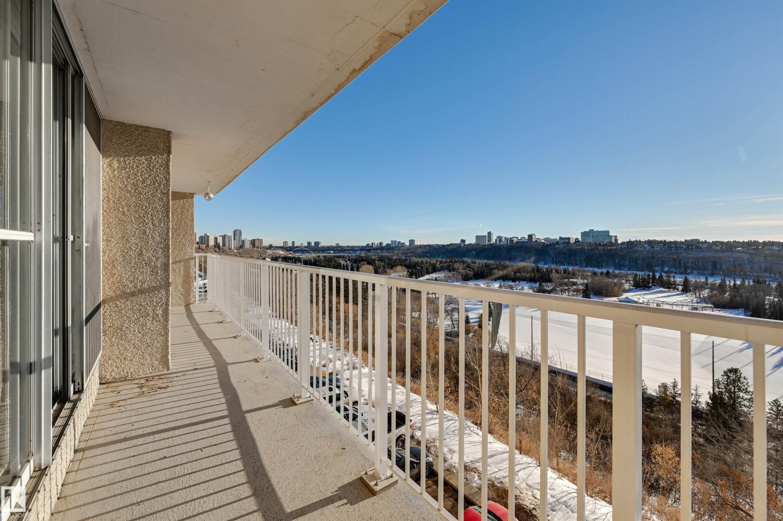 406 12141 Jasper Avenue, Edmonton, AB - Outdoor With Balcony With View