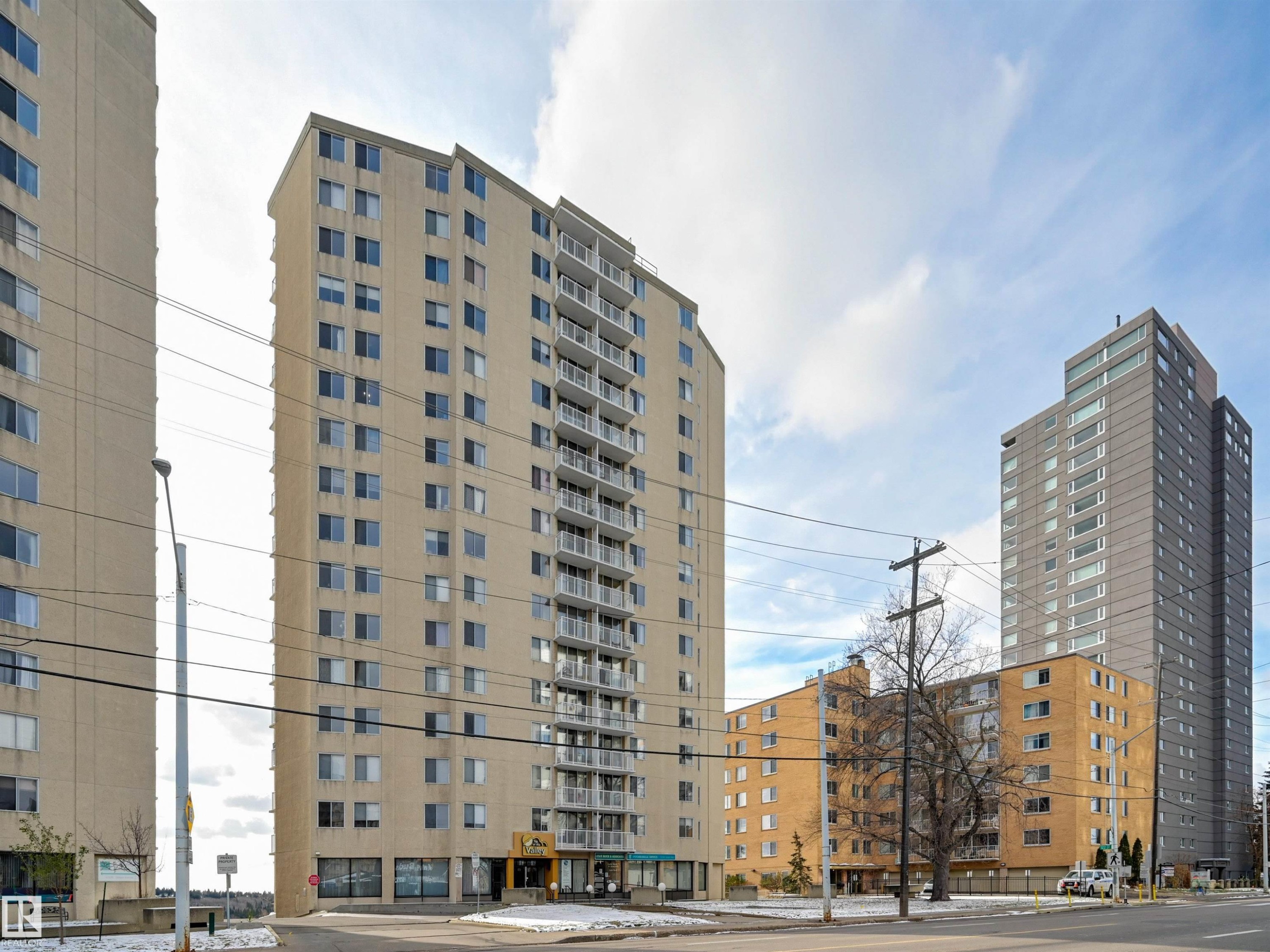 406 12141 Jasper Avenue, Edmonton, AB - Outdoor With Balcony With Facade