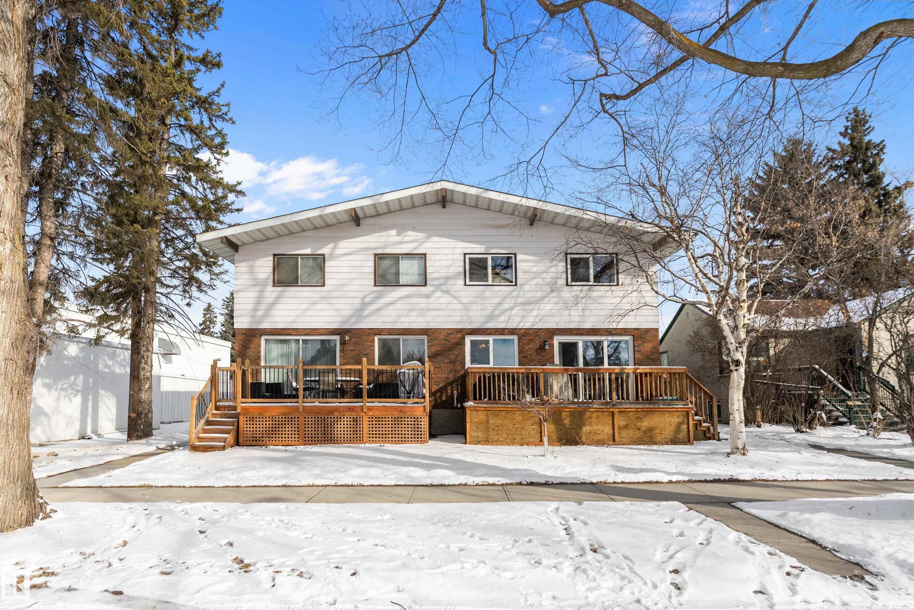 9326 80 Avenue, Edmonton, AB - Outdoor With Deck Patio Veranda