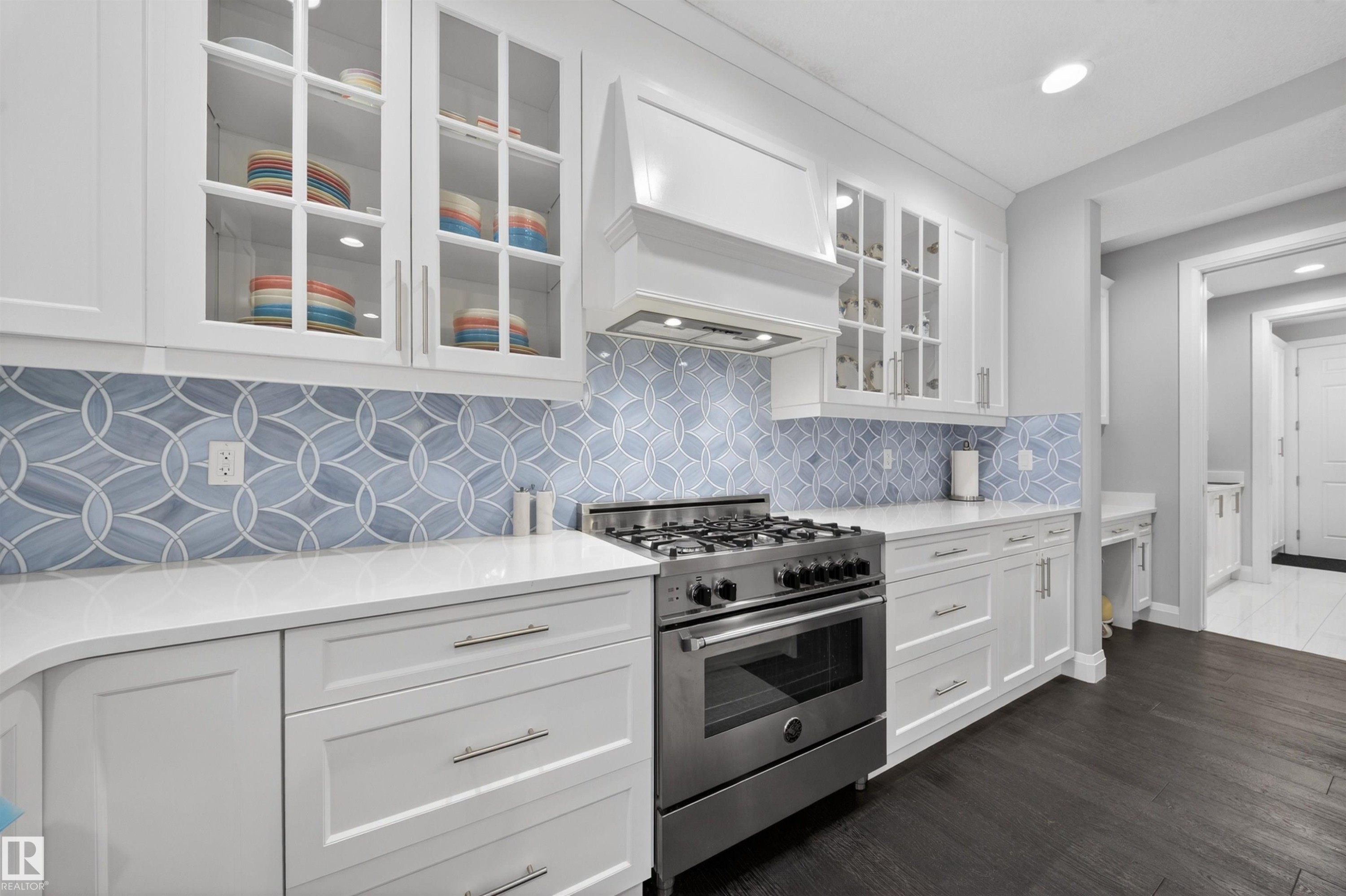 9037 24 Avenue, Edmonton, AB - Indoor Photo Showing Kitchen With Upgraded Kitchen