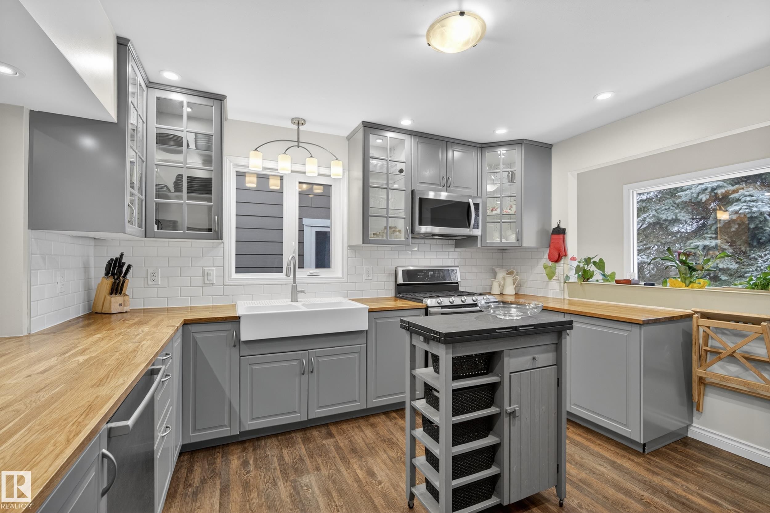 10328 76 Street, Edmonton, AB - Indoor Photo Showing Kitchen