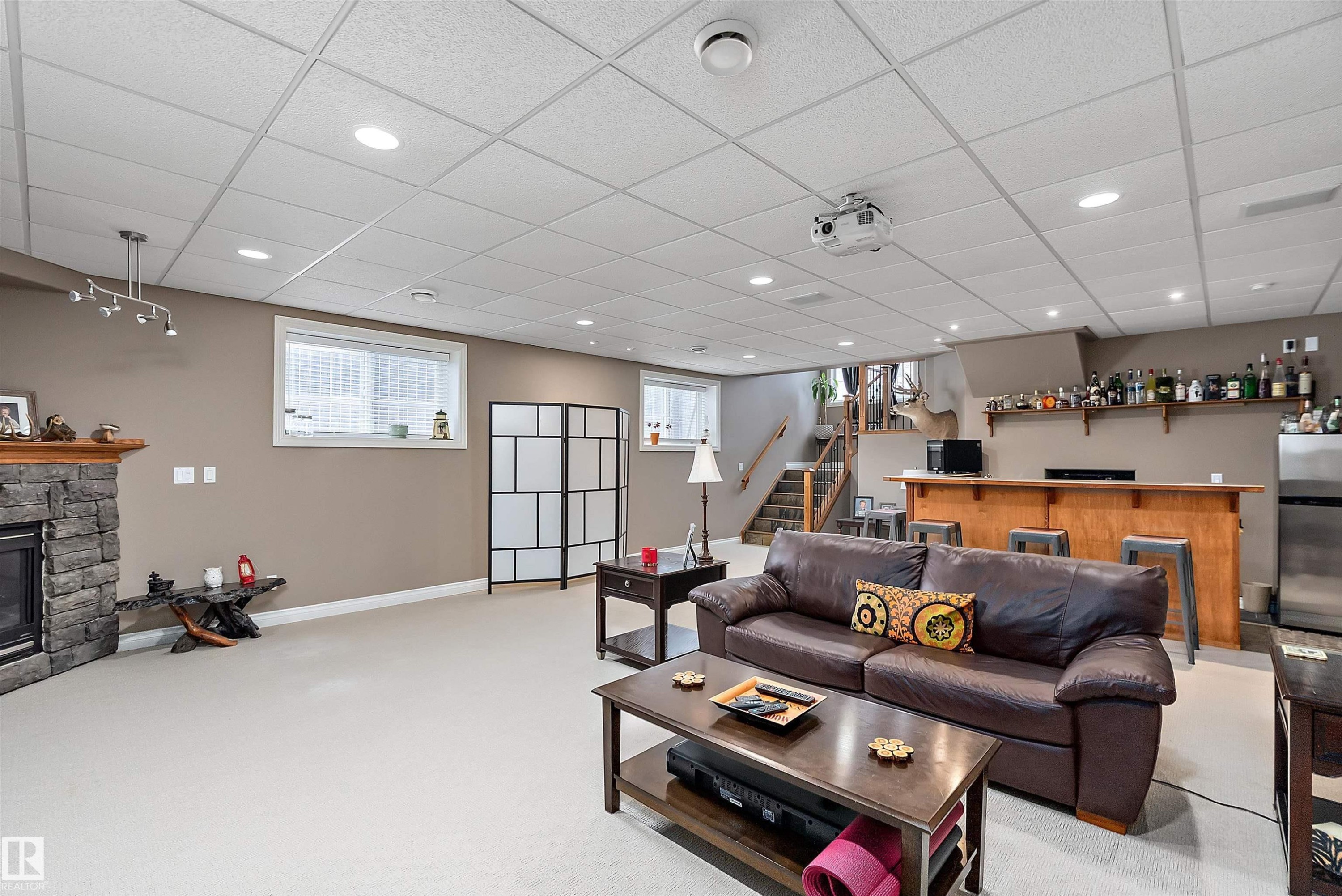 134 Fraser Way, Edmonton, AB - Indoor With Fireplace