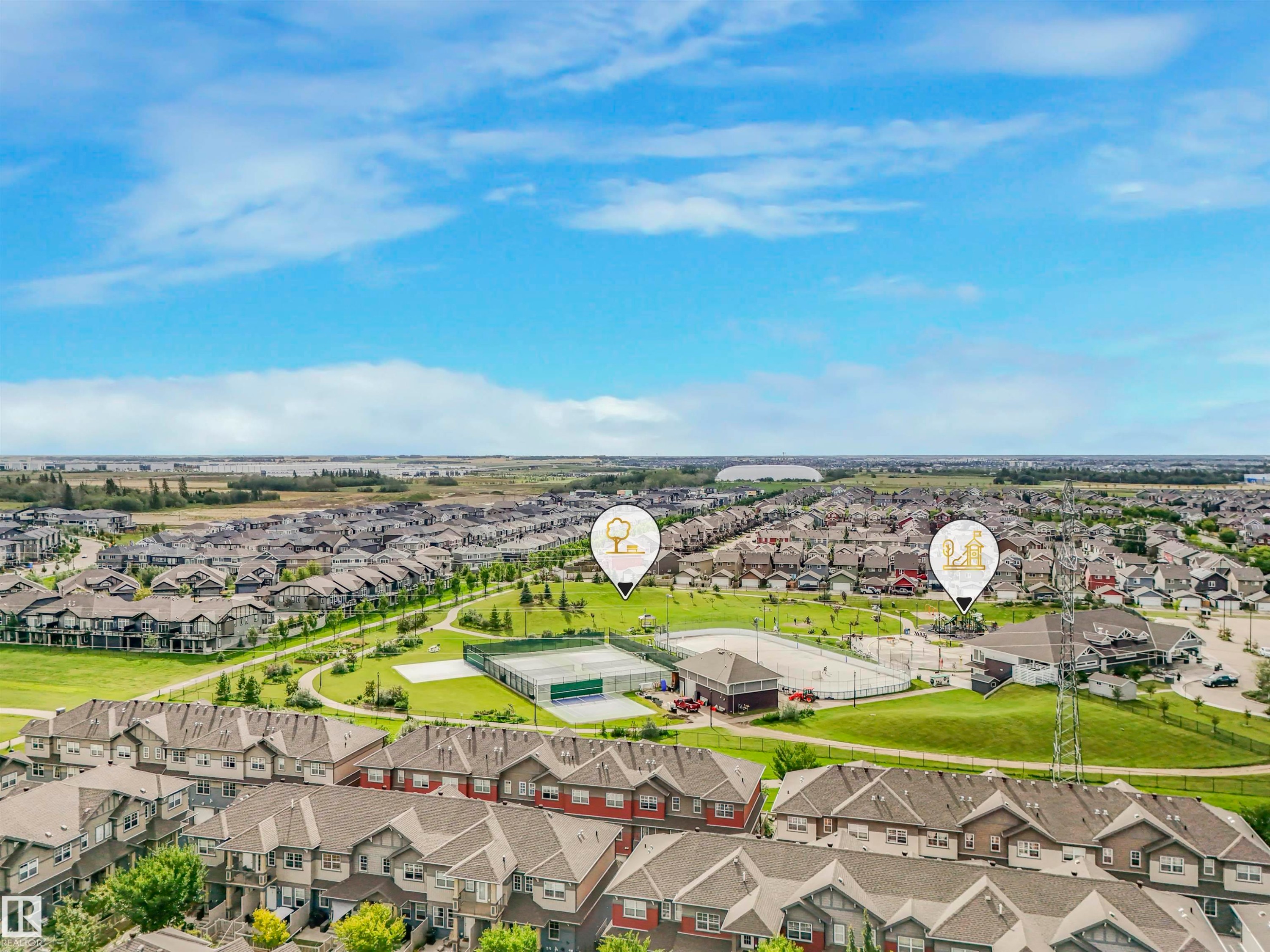 557 Orchards Boulevard, Edmonton, AB - Outdoor With View