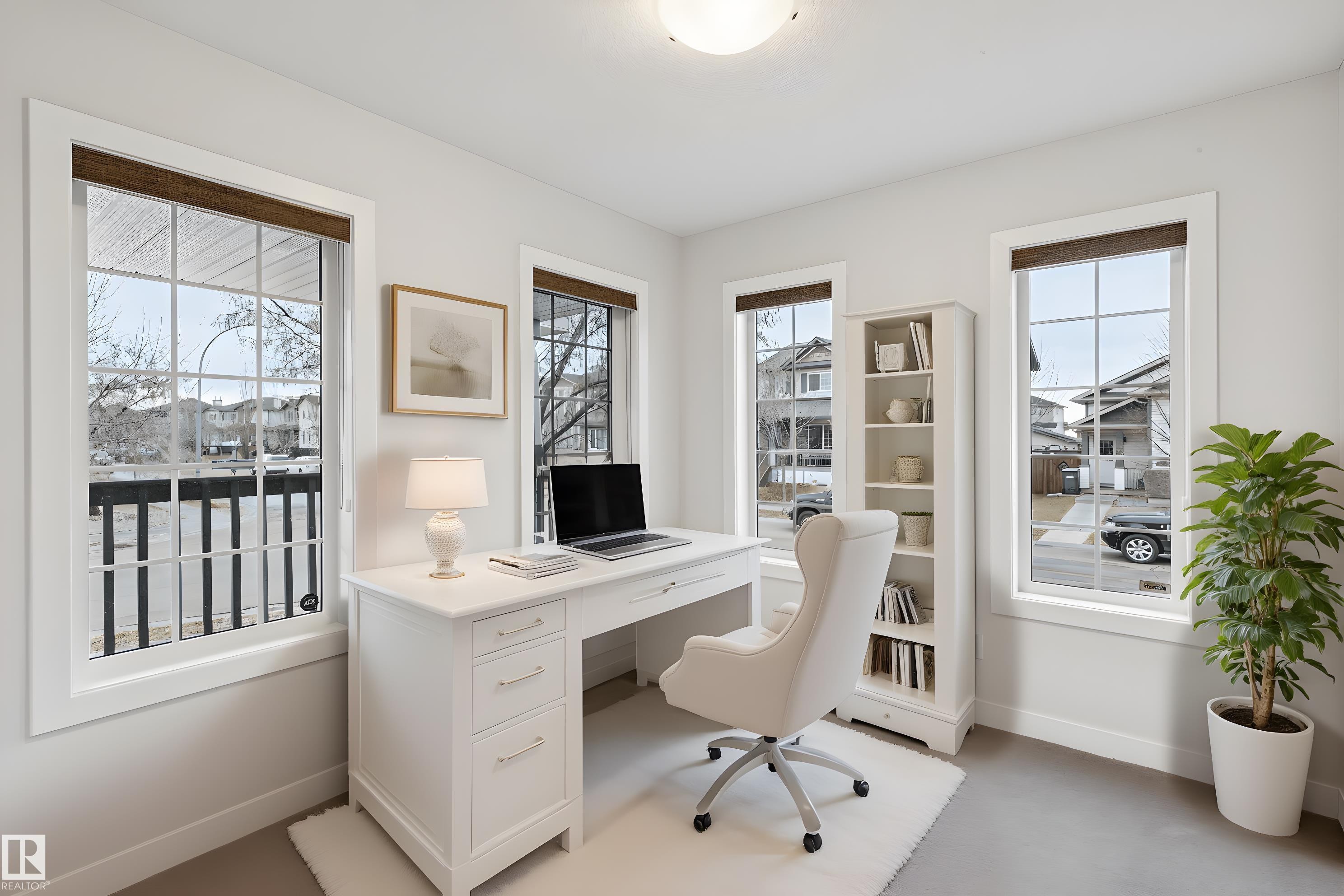 323 Avena Link, Leduc, AB - Indoor Photo Showing Office