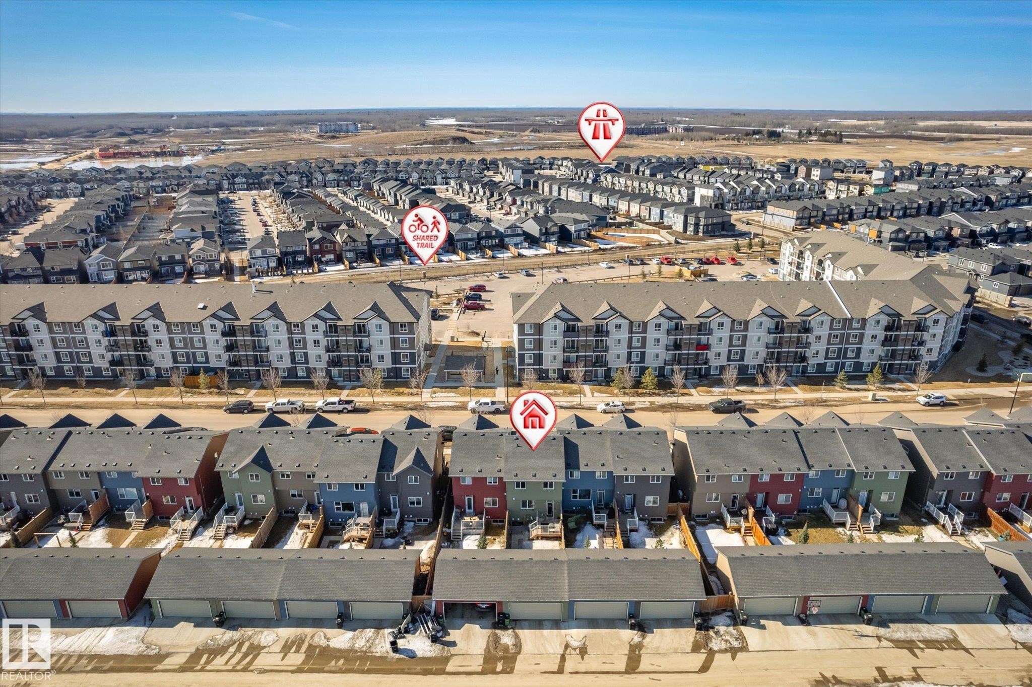 1208 Rosenthal Boulevard, Edmonton, AB - Outdoor With View