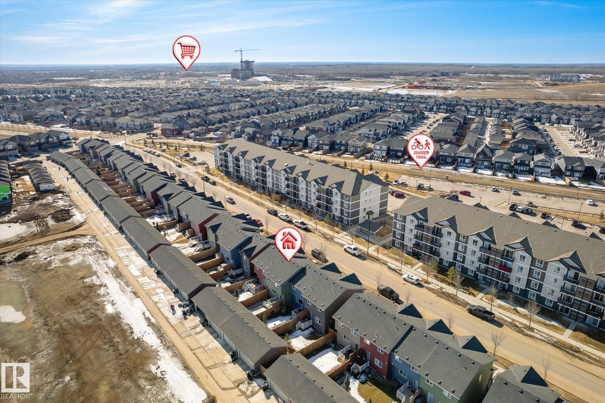 1208 Rosenthal Boulevard, Edmonton, AB - Outdoor With View