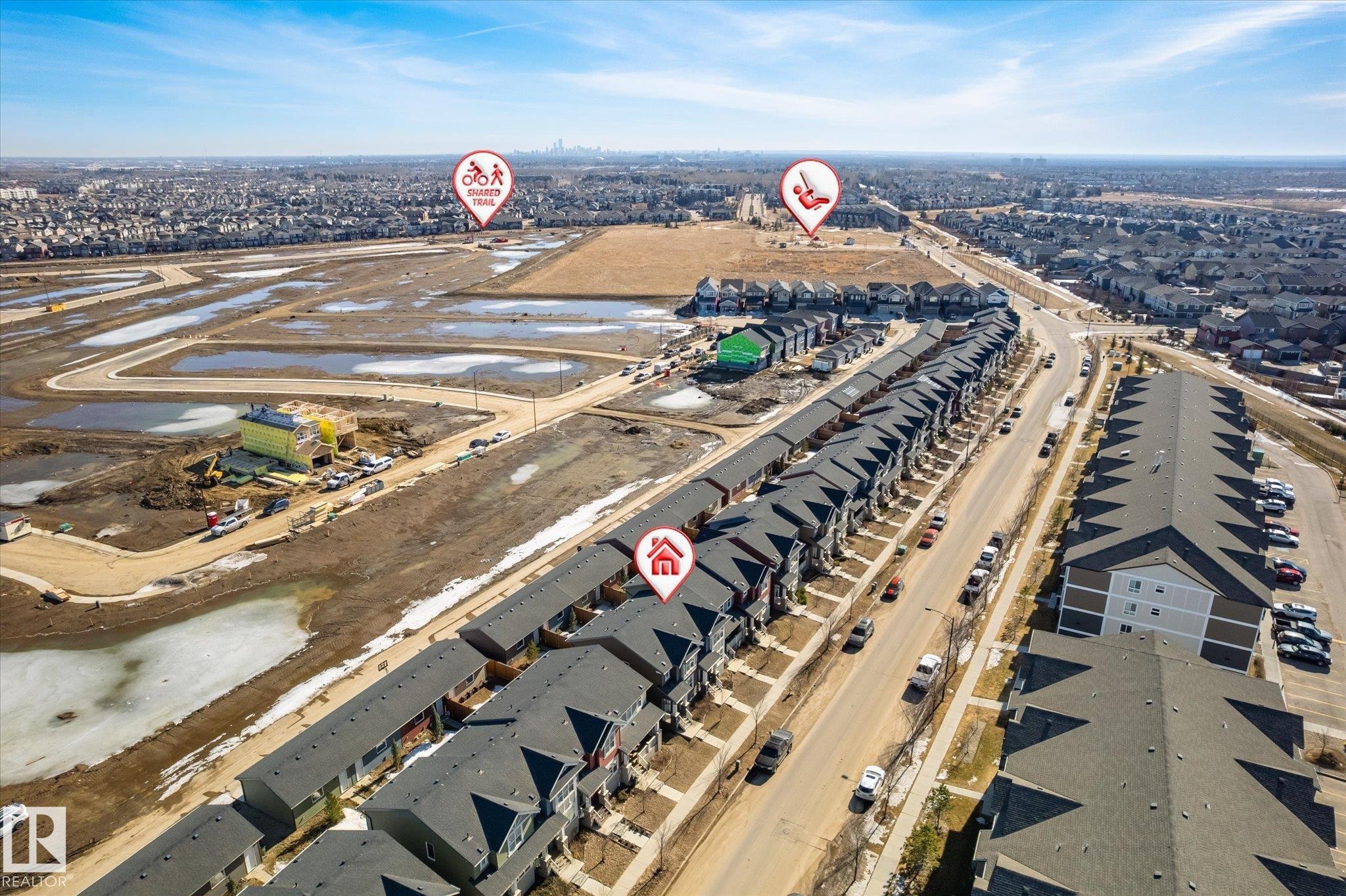 1208 Rosenthal Boulevard, Edmonton, AB - Outdoor With View