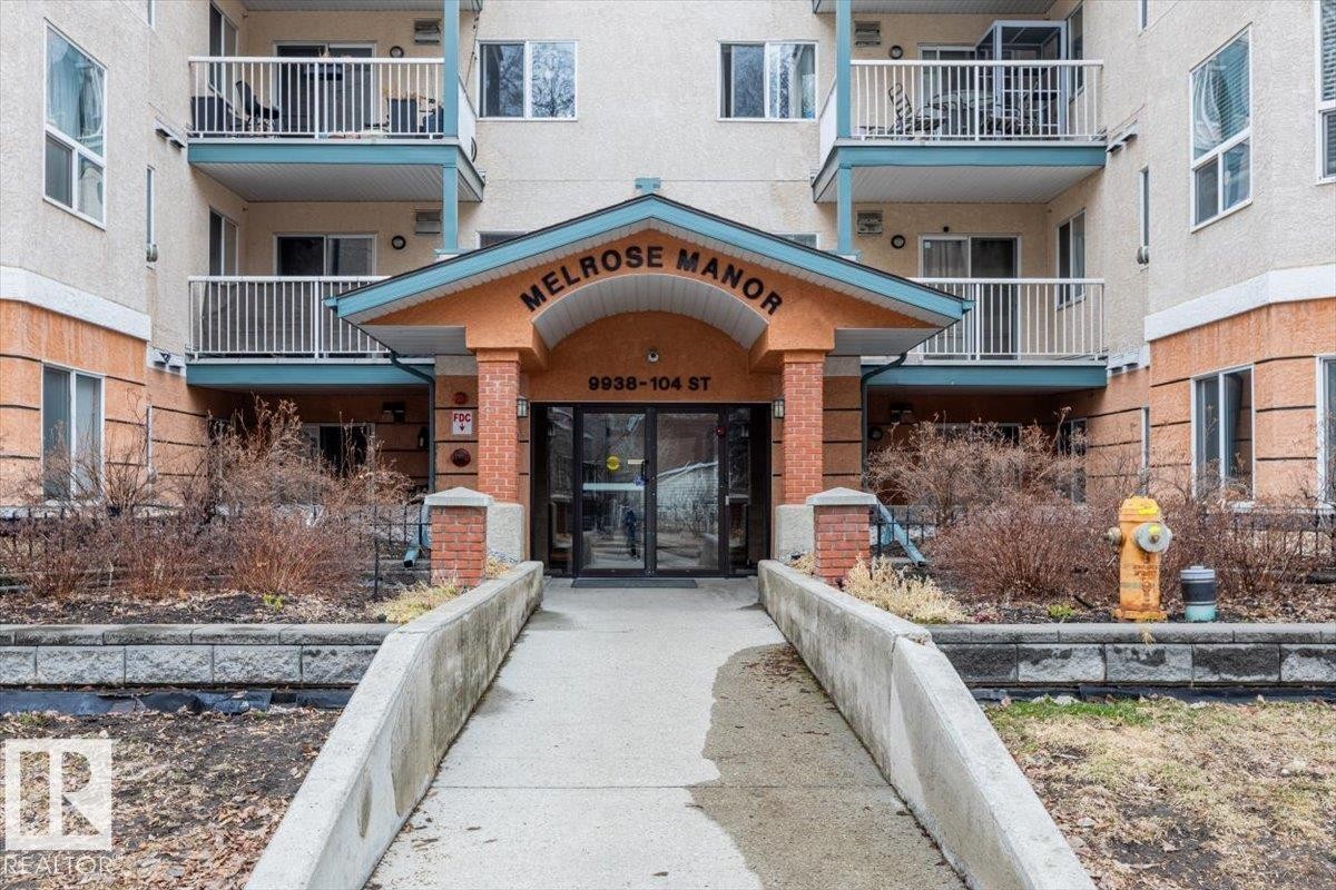 206 9938 104 Street, Edmonton, AB - Outdoor With Balcony