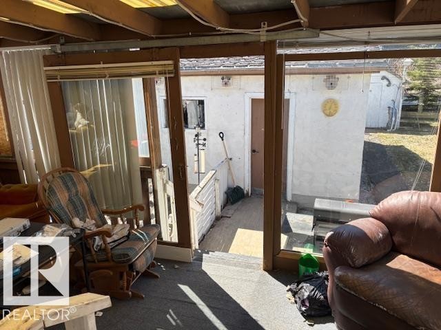 4809 53 Ave, Willingdon, AB - Indoor Photo Showing Garage