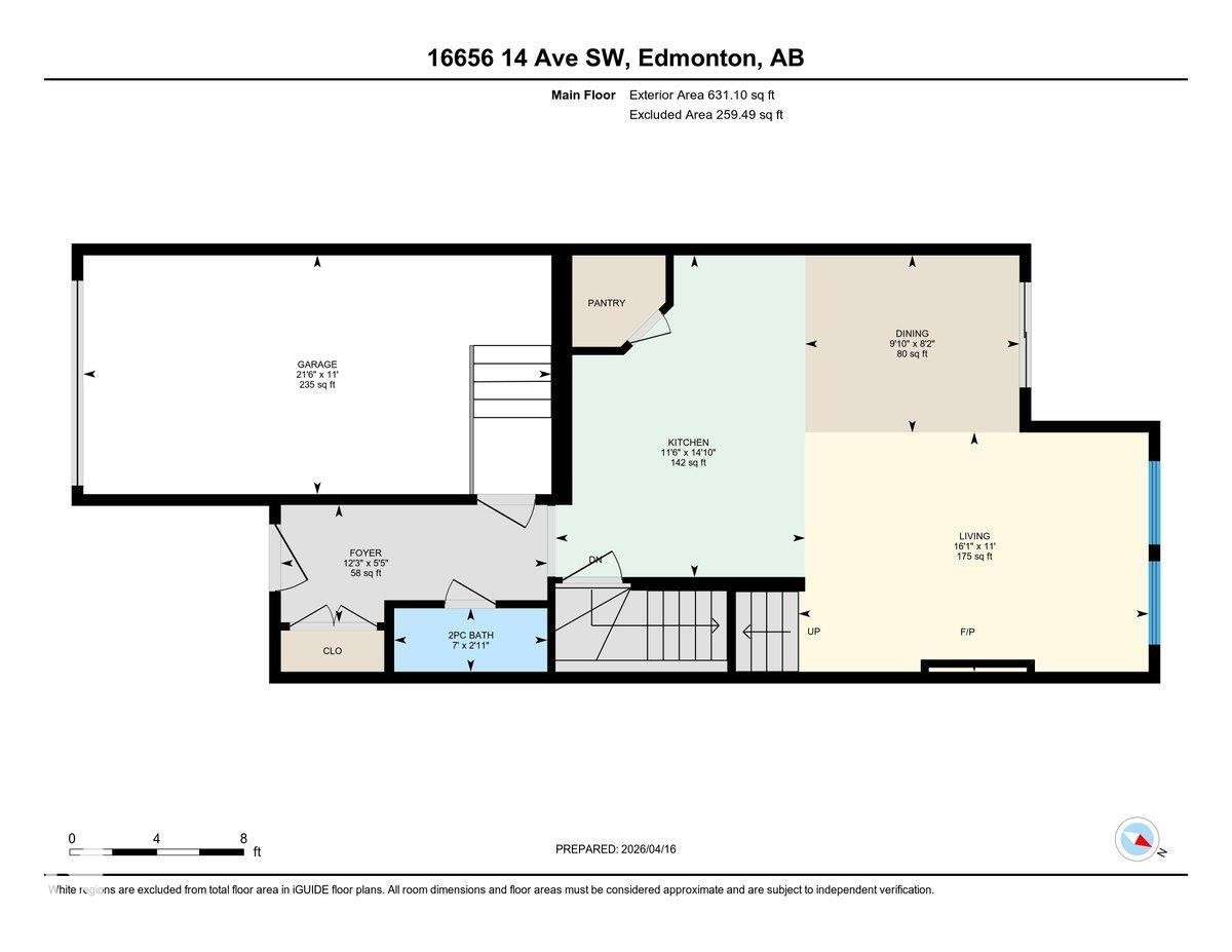 Floor plan - 16656 14 Avenue, Edmonton, AB - Other