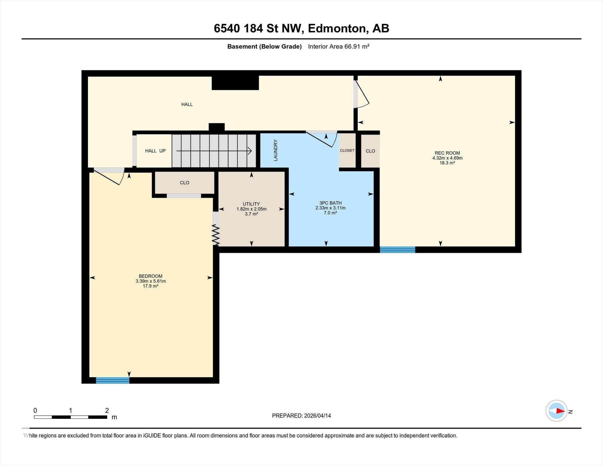 Floor plan - 6540 184 Street, Edmonton, AB - Other