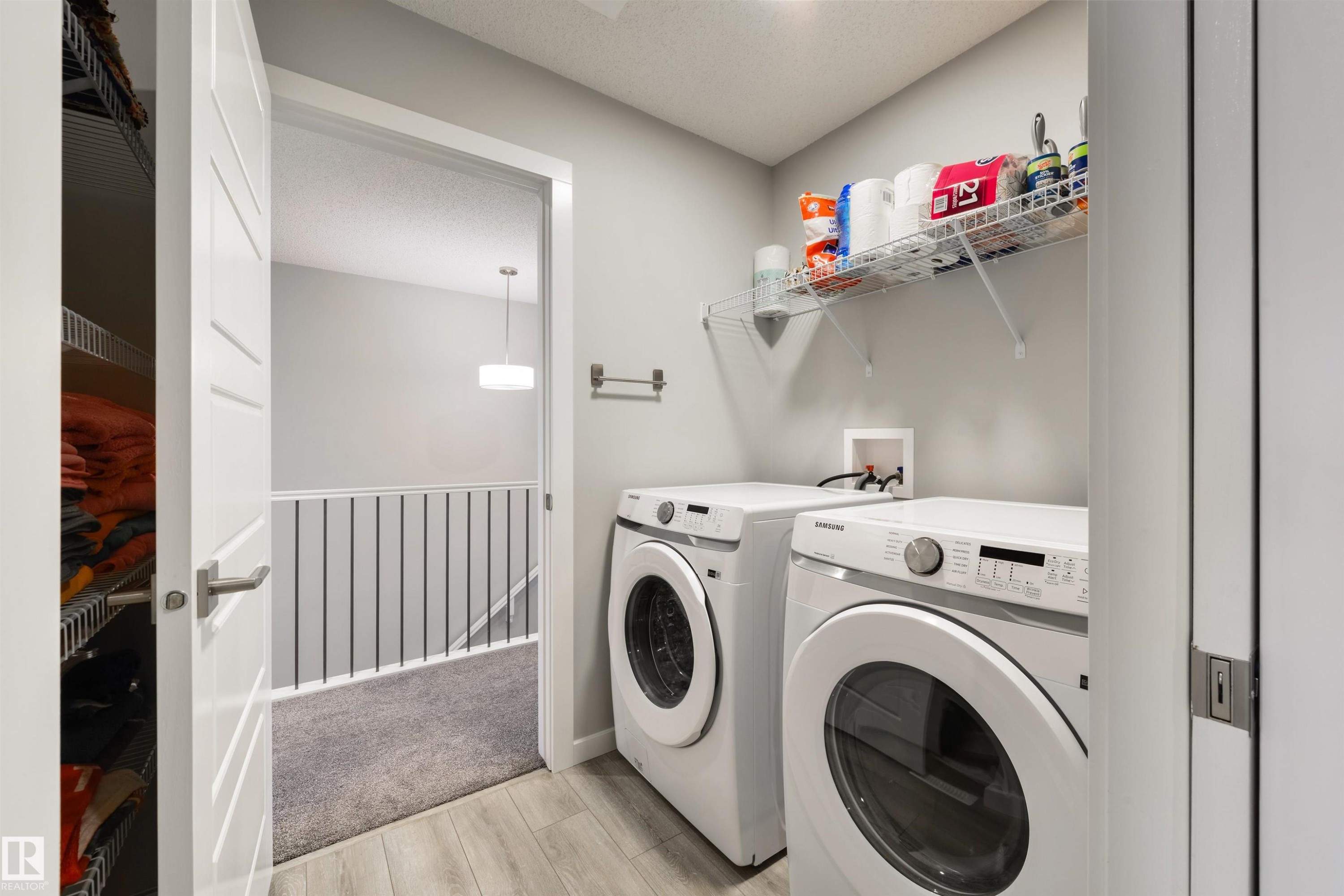 5361 Lark Landing, Edmonton, AB - Indoor Photo Showing Laundry Room