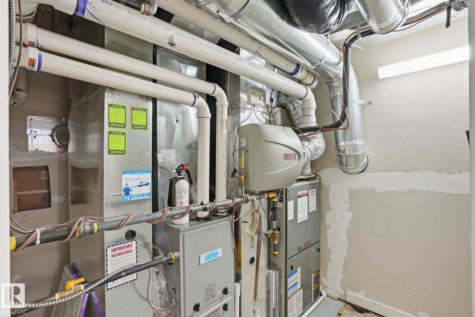 15702 86 Avenue, Edmonton, AB - Indoor Photo Showing Basement