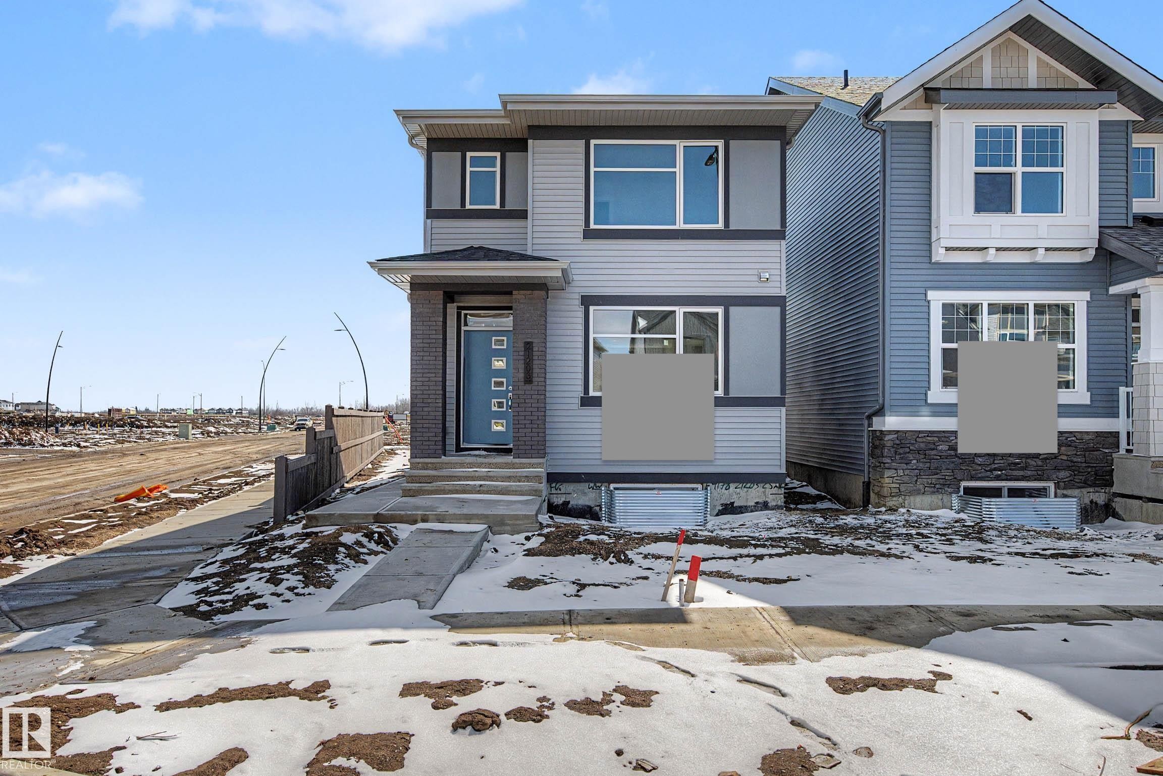 21203 25 Avenue, Edmonton, AB - Outdoor With Facade