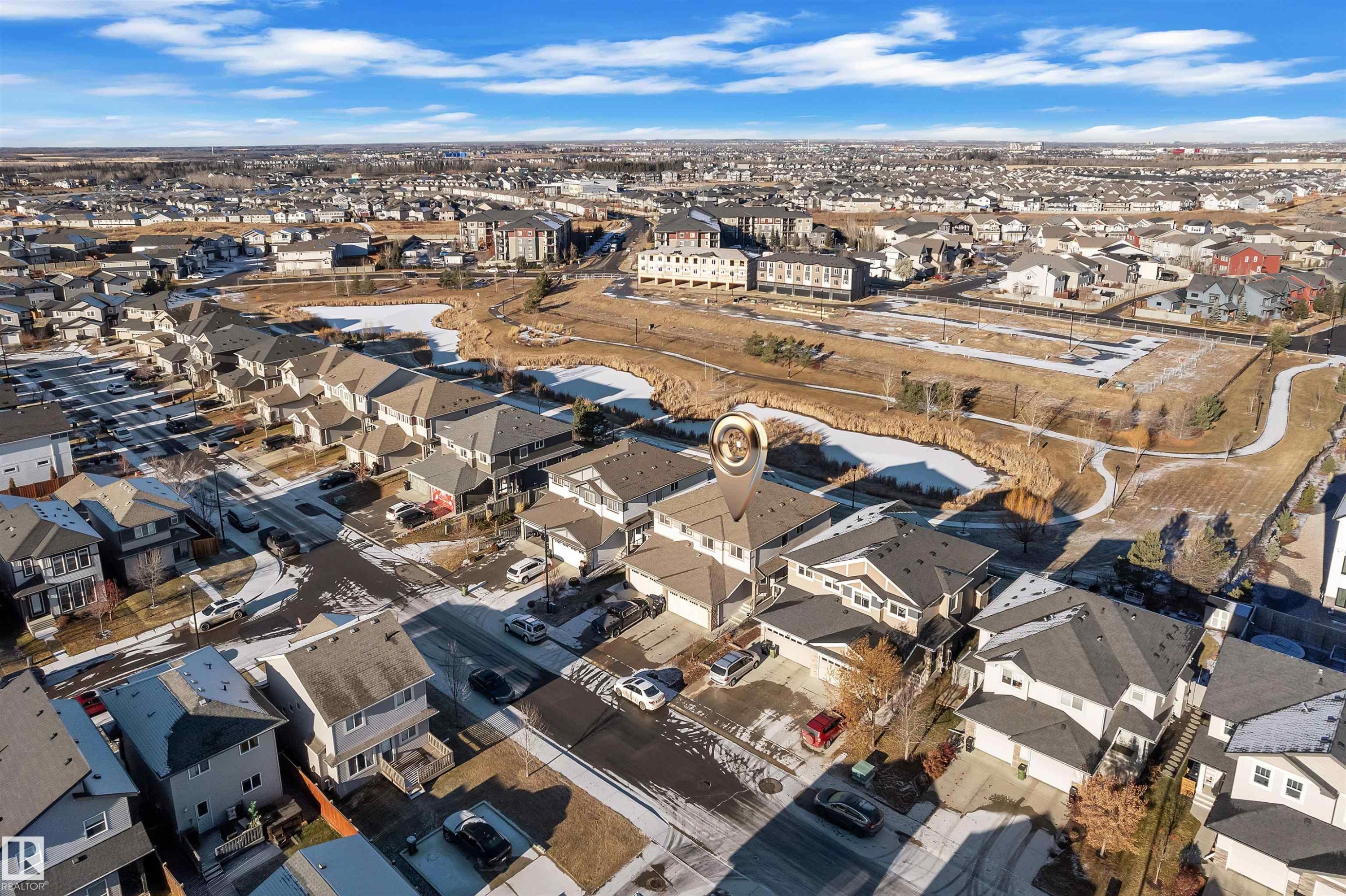 6664 Cardinal Road, Edmonton, AB - Outdoor With View