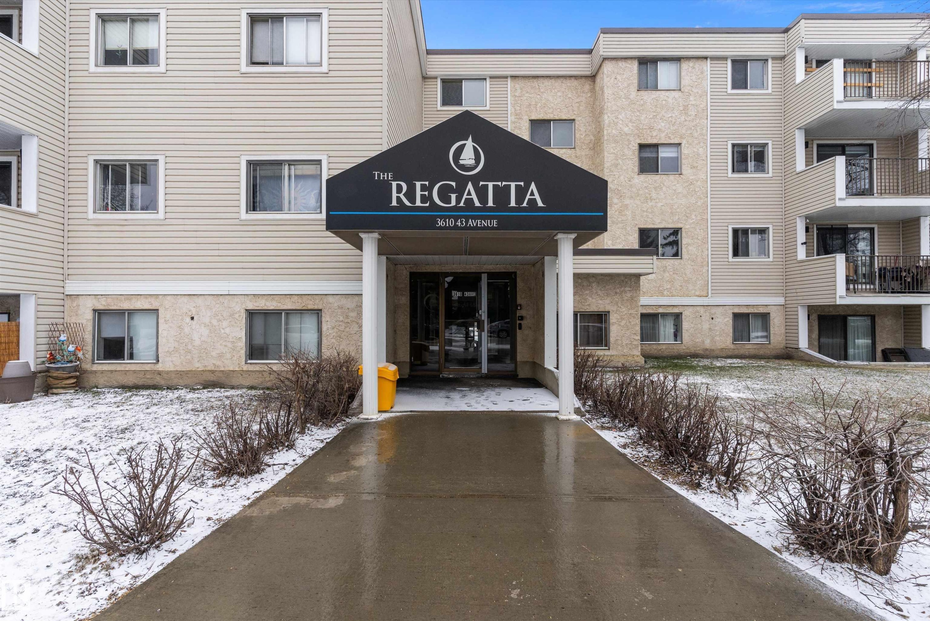 407 3610 43 Avenue, Edmonton, AB - Outdoor With Balcony With Facade
