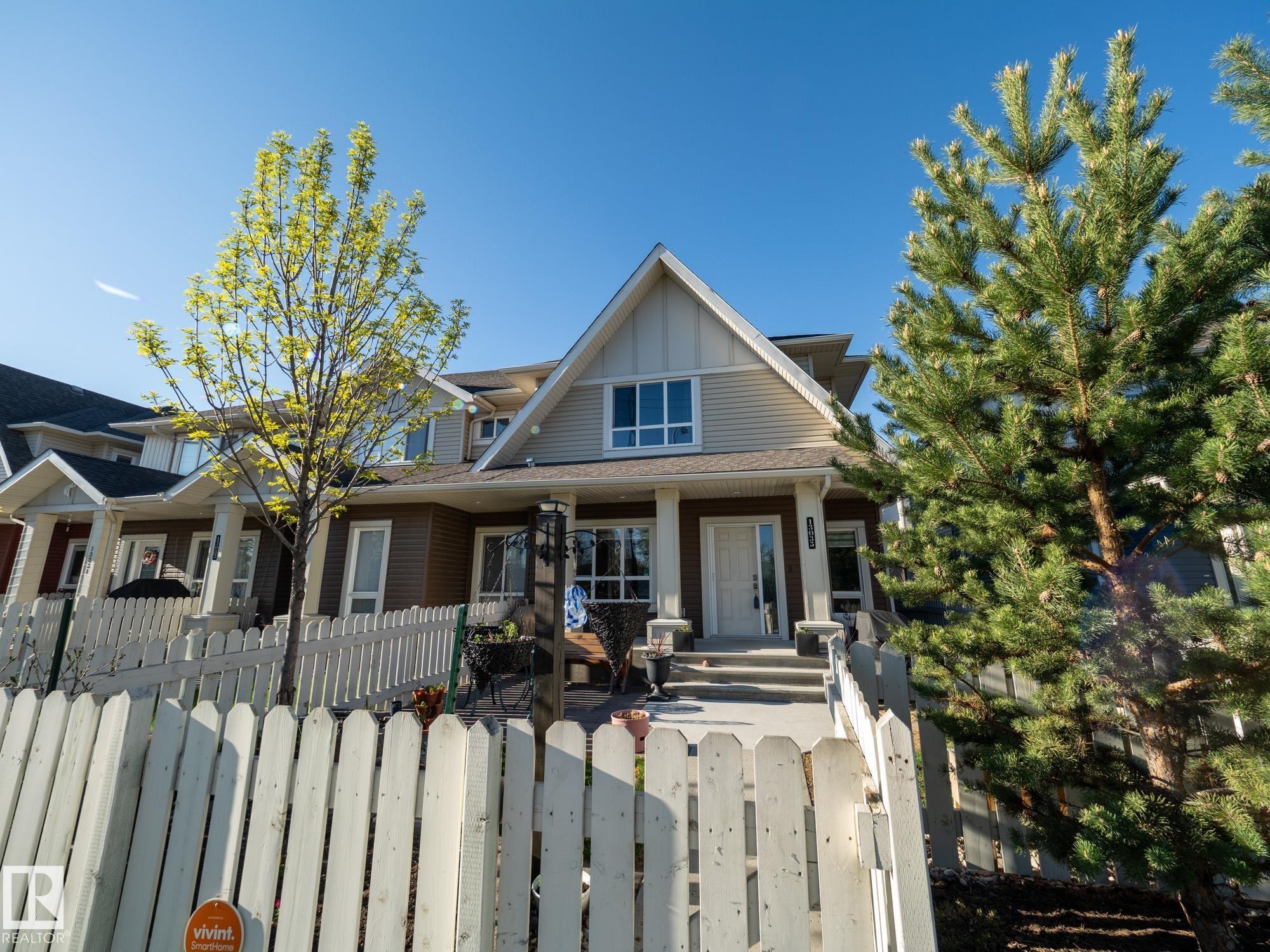 13035 132 Avenue, Edmonton, AB - Outdoor With Deck Patio Veranda With Facade