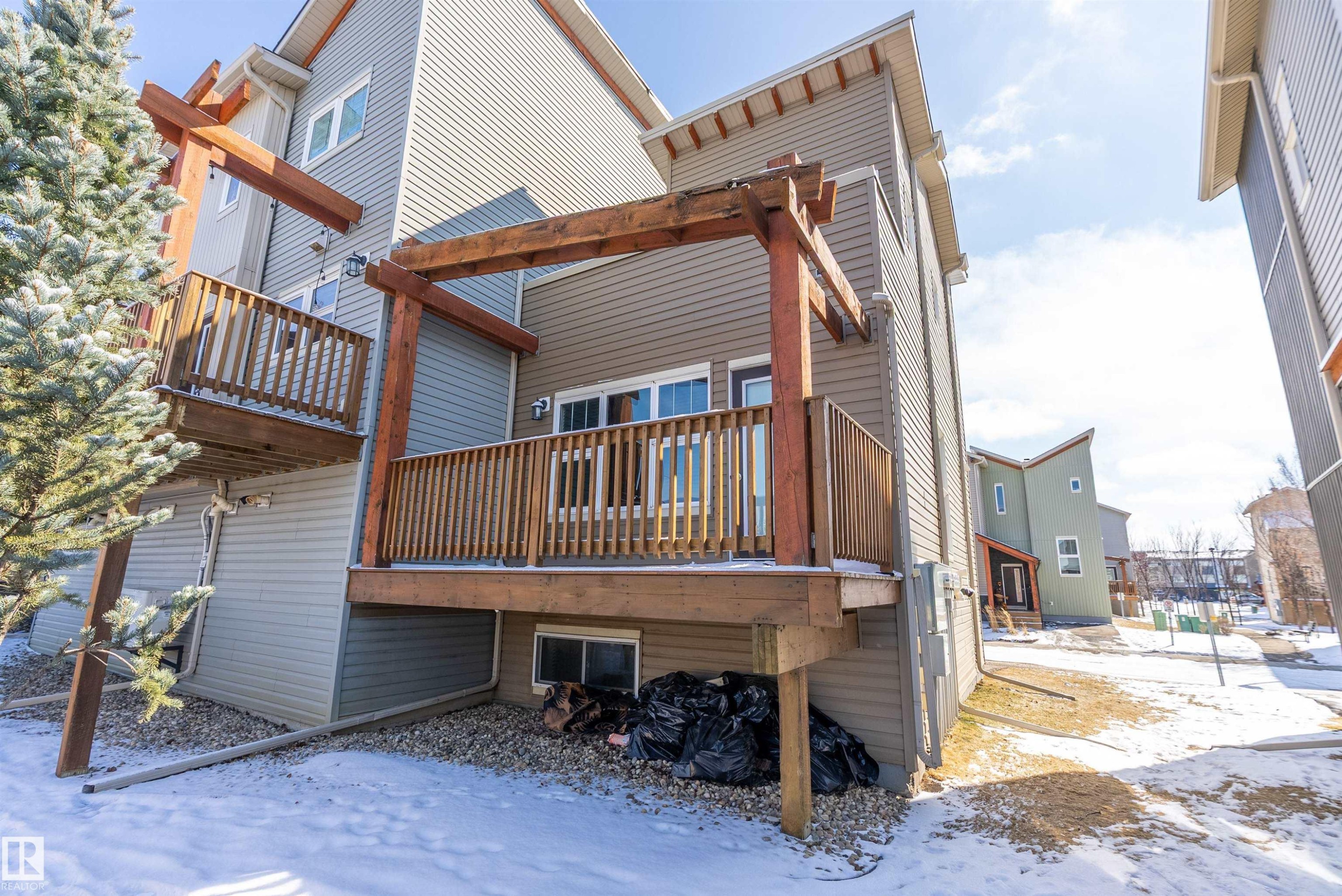 160 401 Southfork Drive, Leduc, AB - Outdoor With Balcony With Exterior