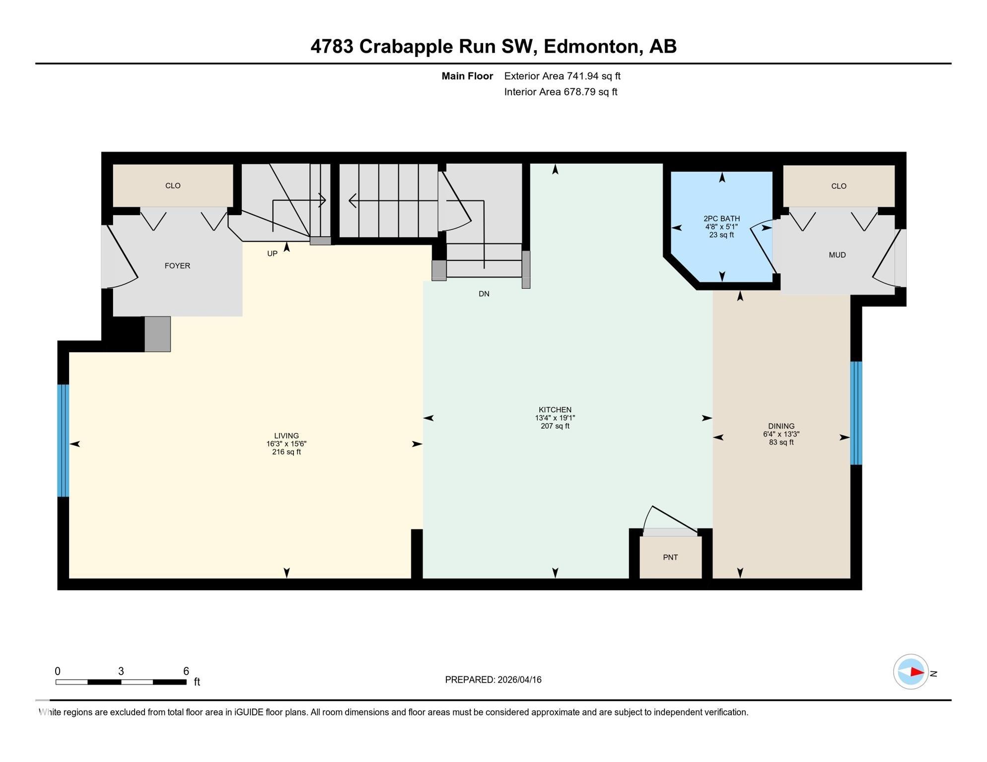 Floor plan - 4783 Crabapplle Run, Edmonton, AB - Other