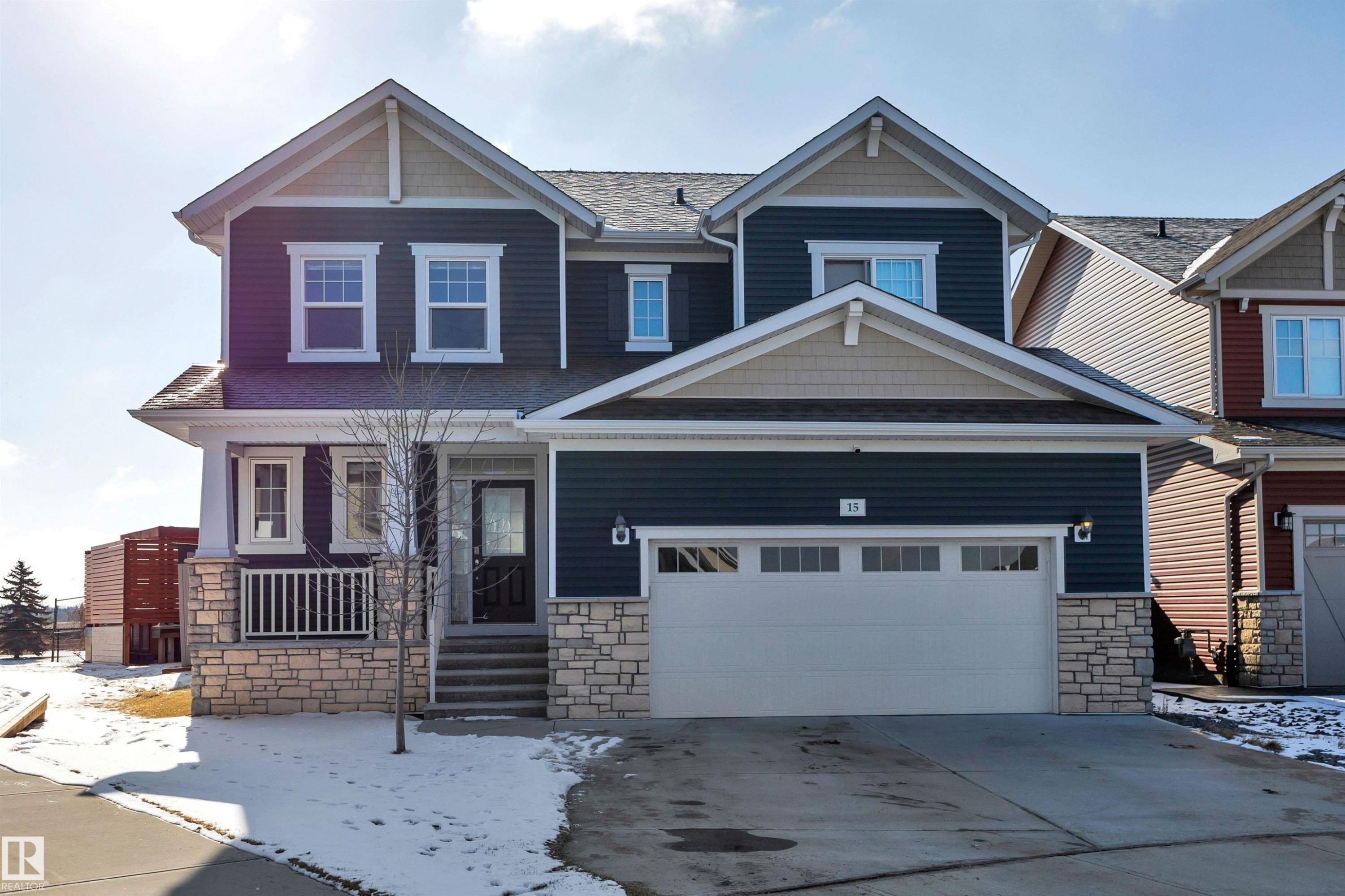 15 Promenade Point(E), Beaumont, AB - Outdoor With Facade